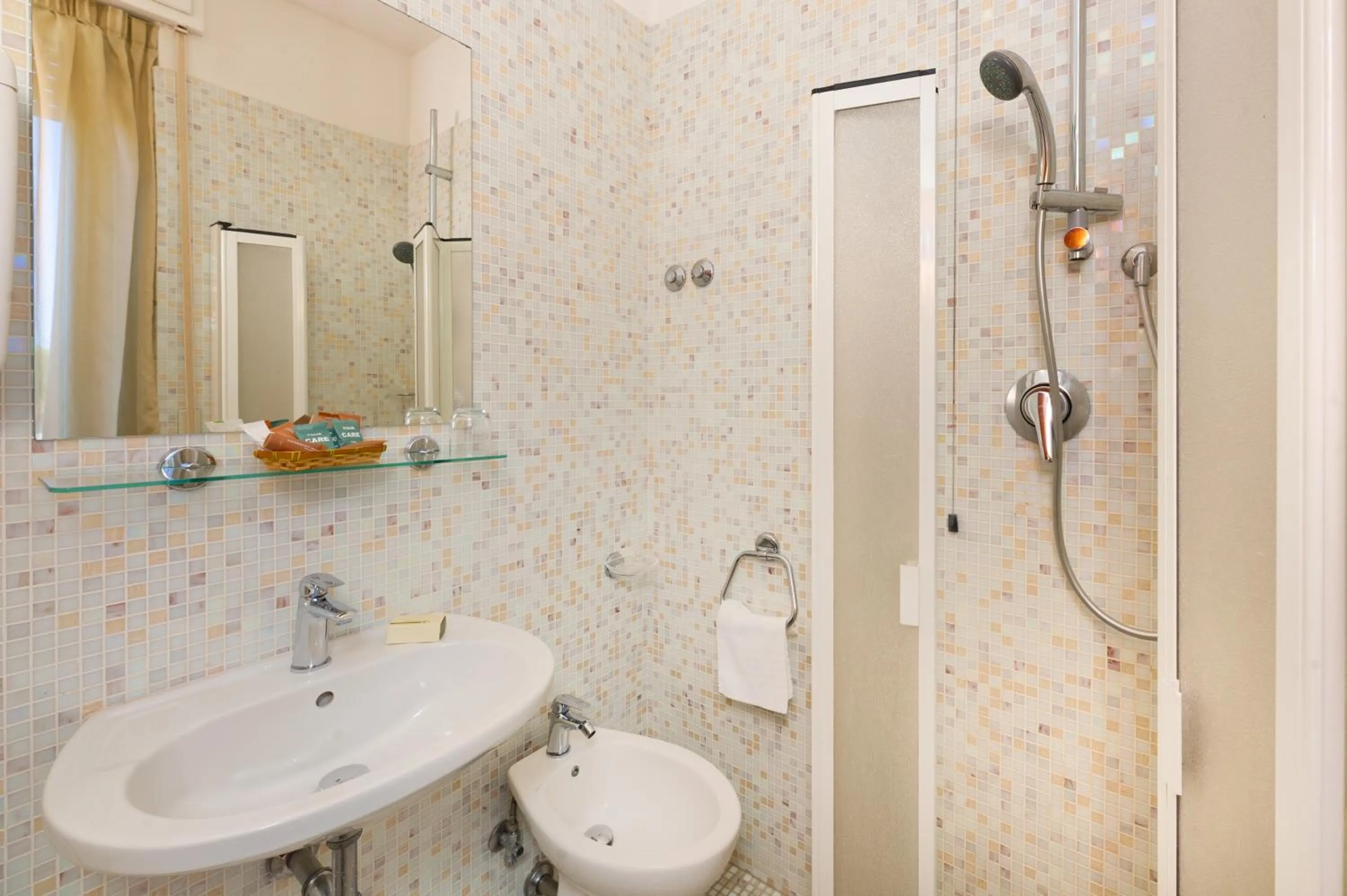 Shower in Hotel Nuova Sabrina