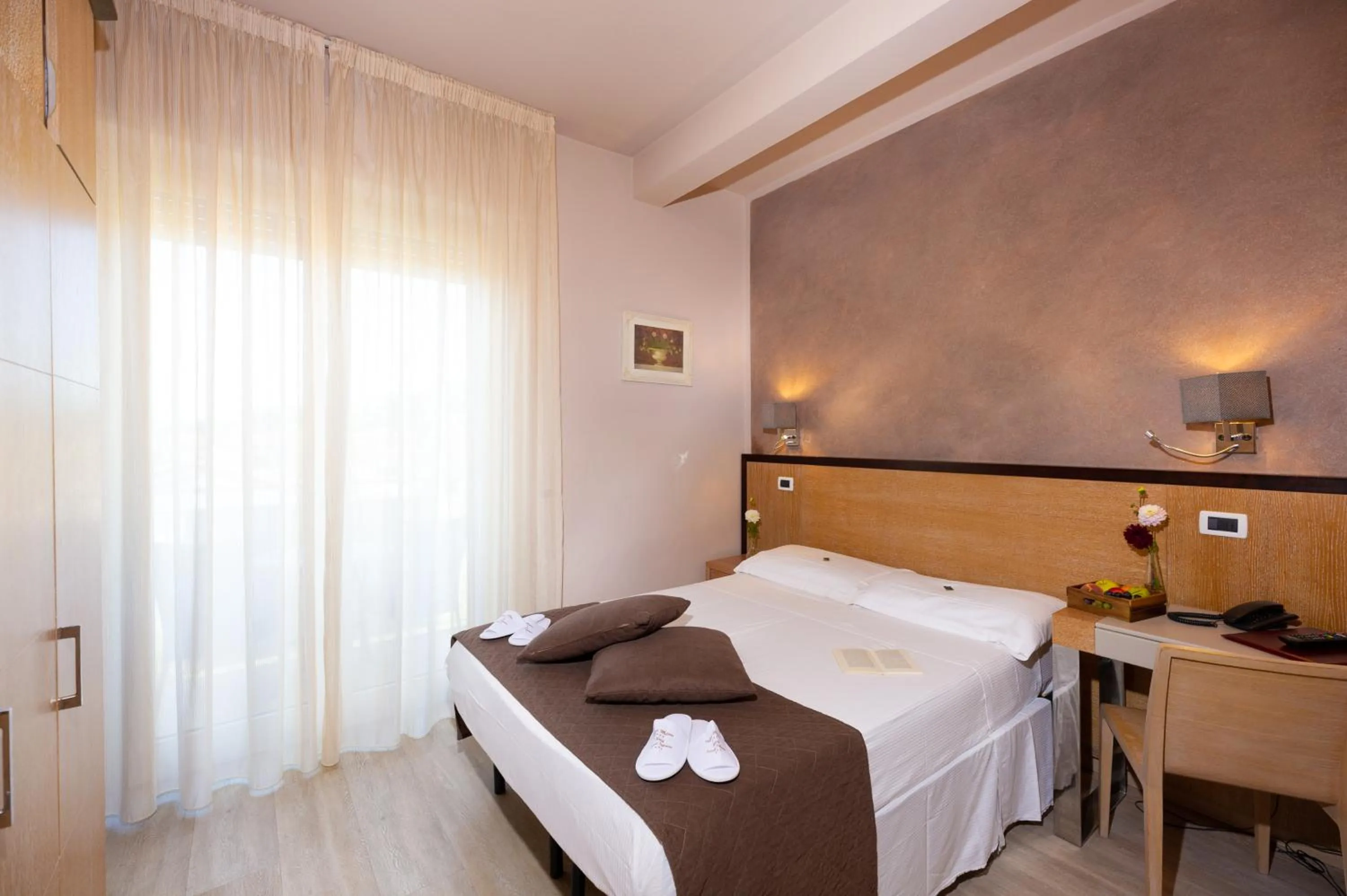 Bed in Hotel Nuova Sabrina