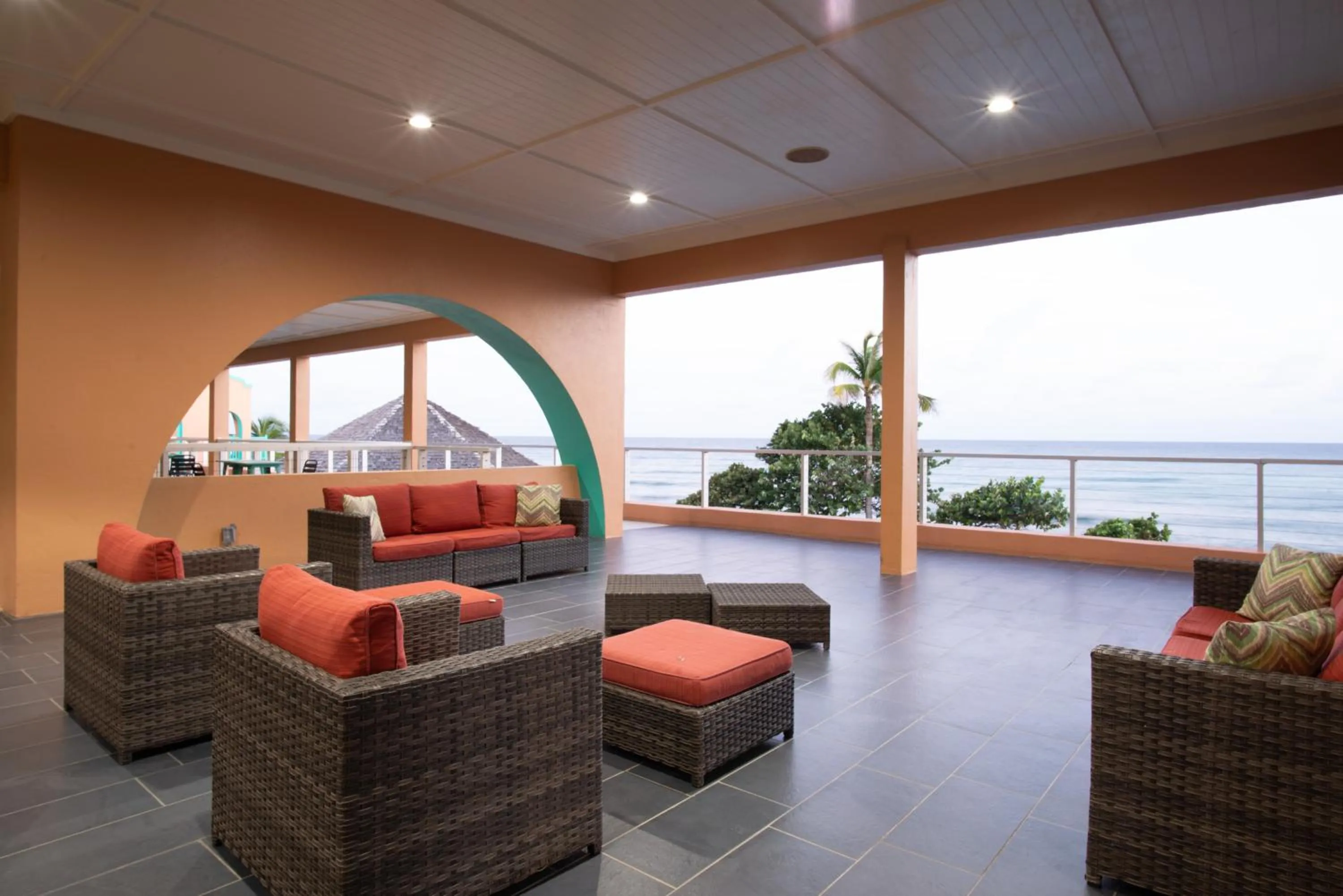 Balcony/Terrace in Grapetree Bay Hotel and Villas