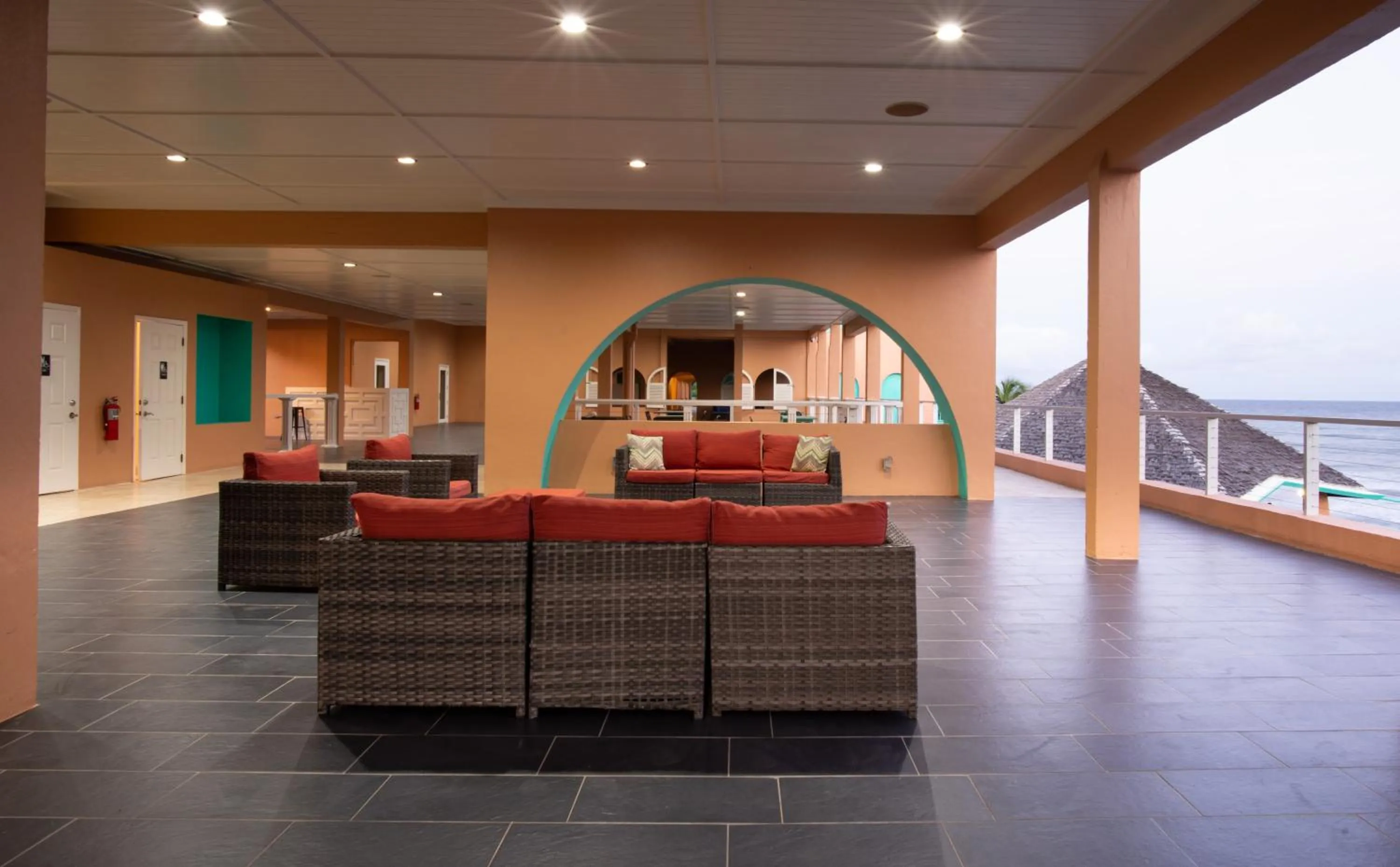 Balcony/Terrace in Grapetree Bay Hotel and Villas