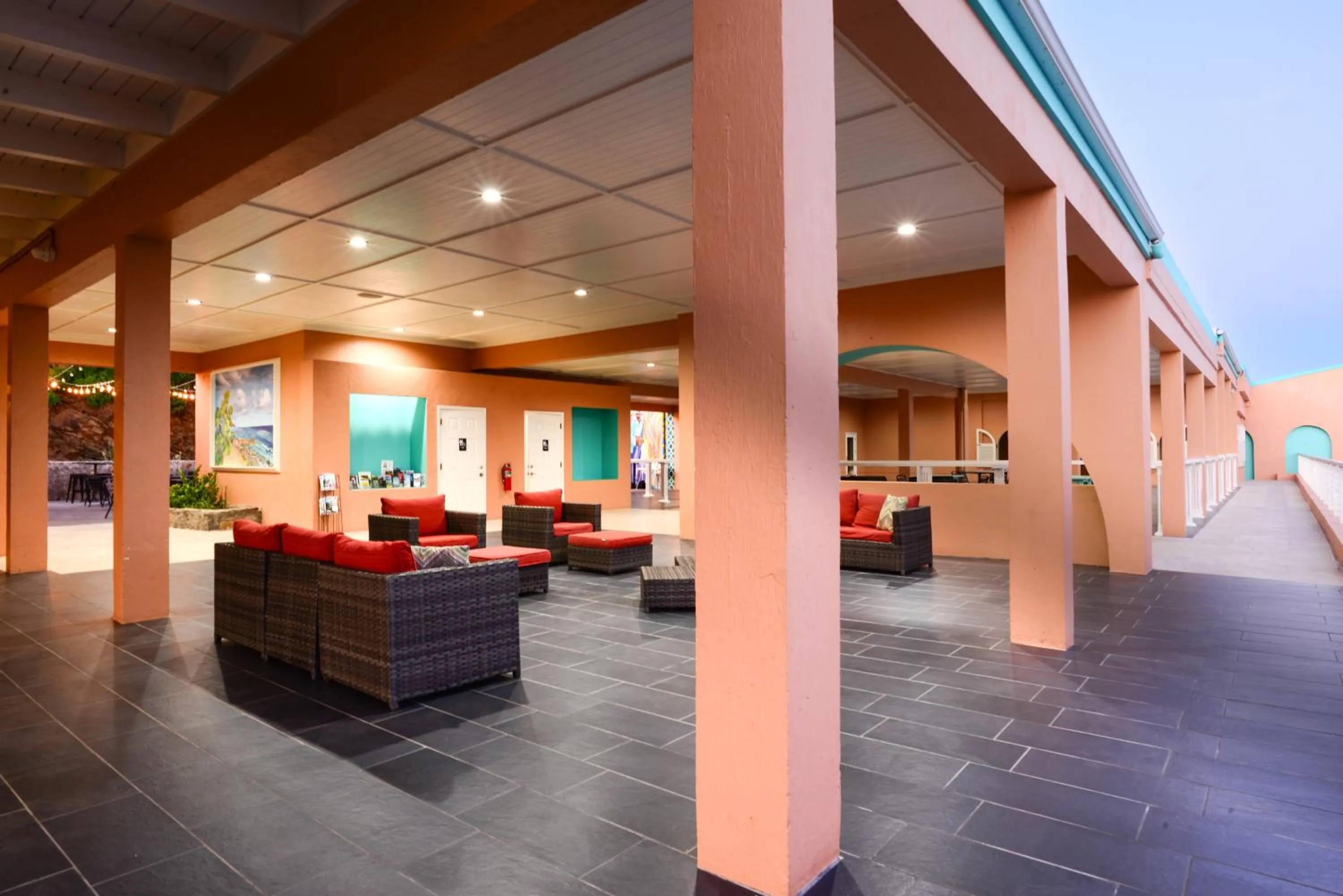 Balcony/Terrace in Grapetree Bay Hotel and Villas