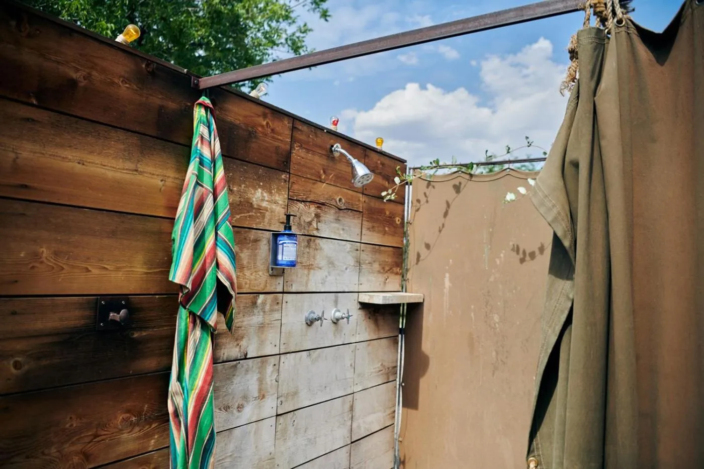 Open Air Bath in El Cosmico