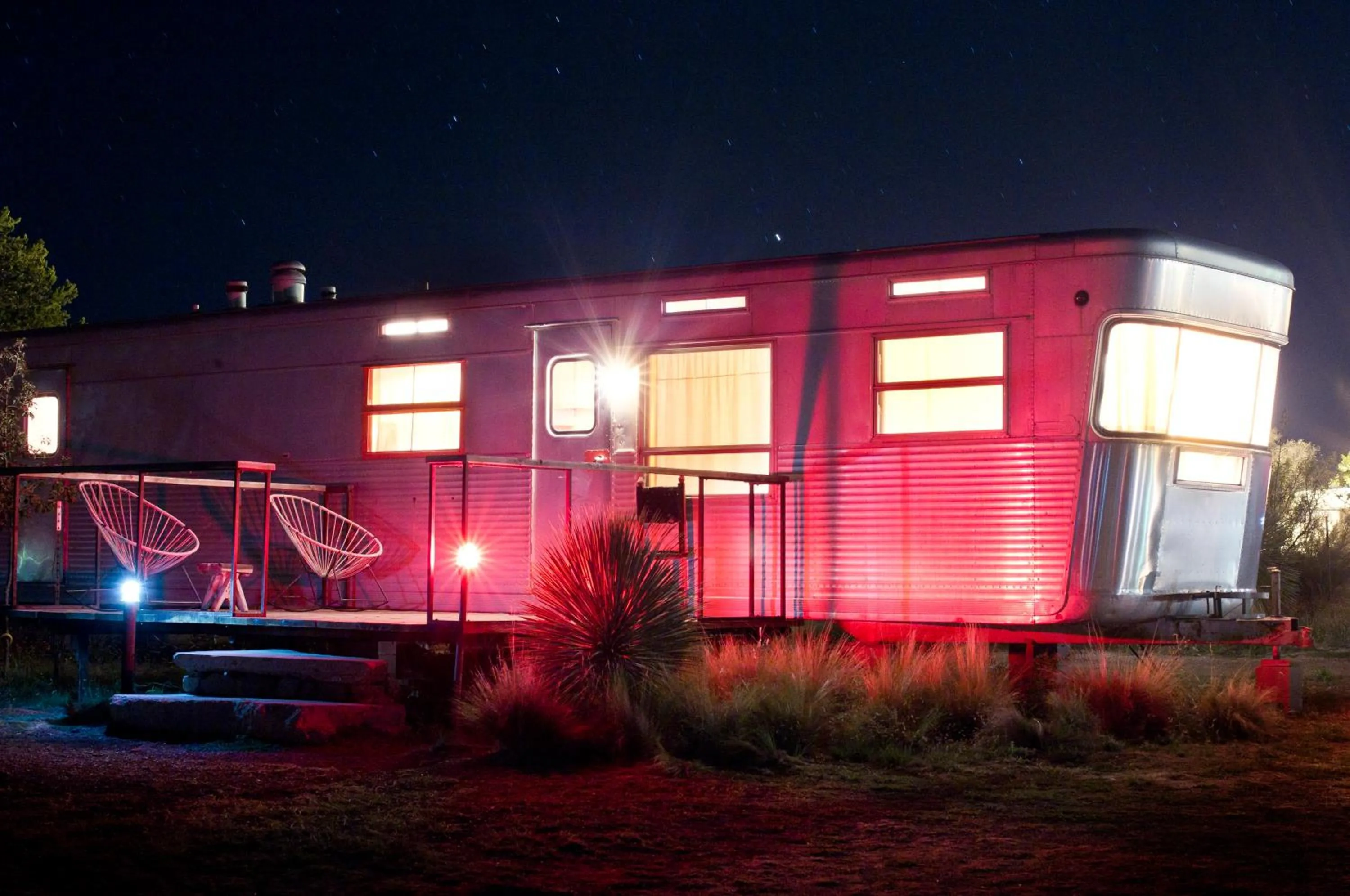 Property building in El Cosmico