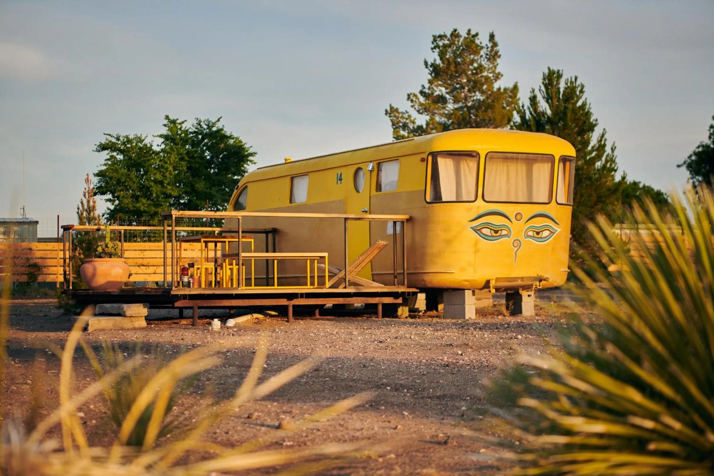 Property building in El Cosmico