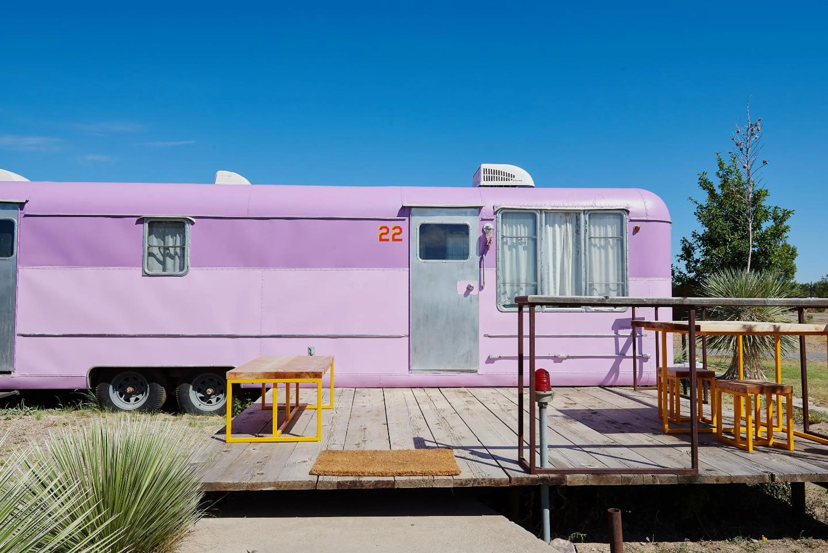 Property building in El Cosmico