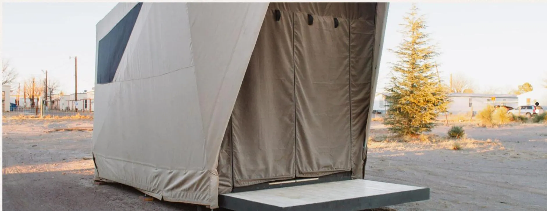 Bedroom in El Cosmico