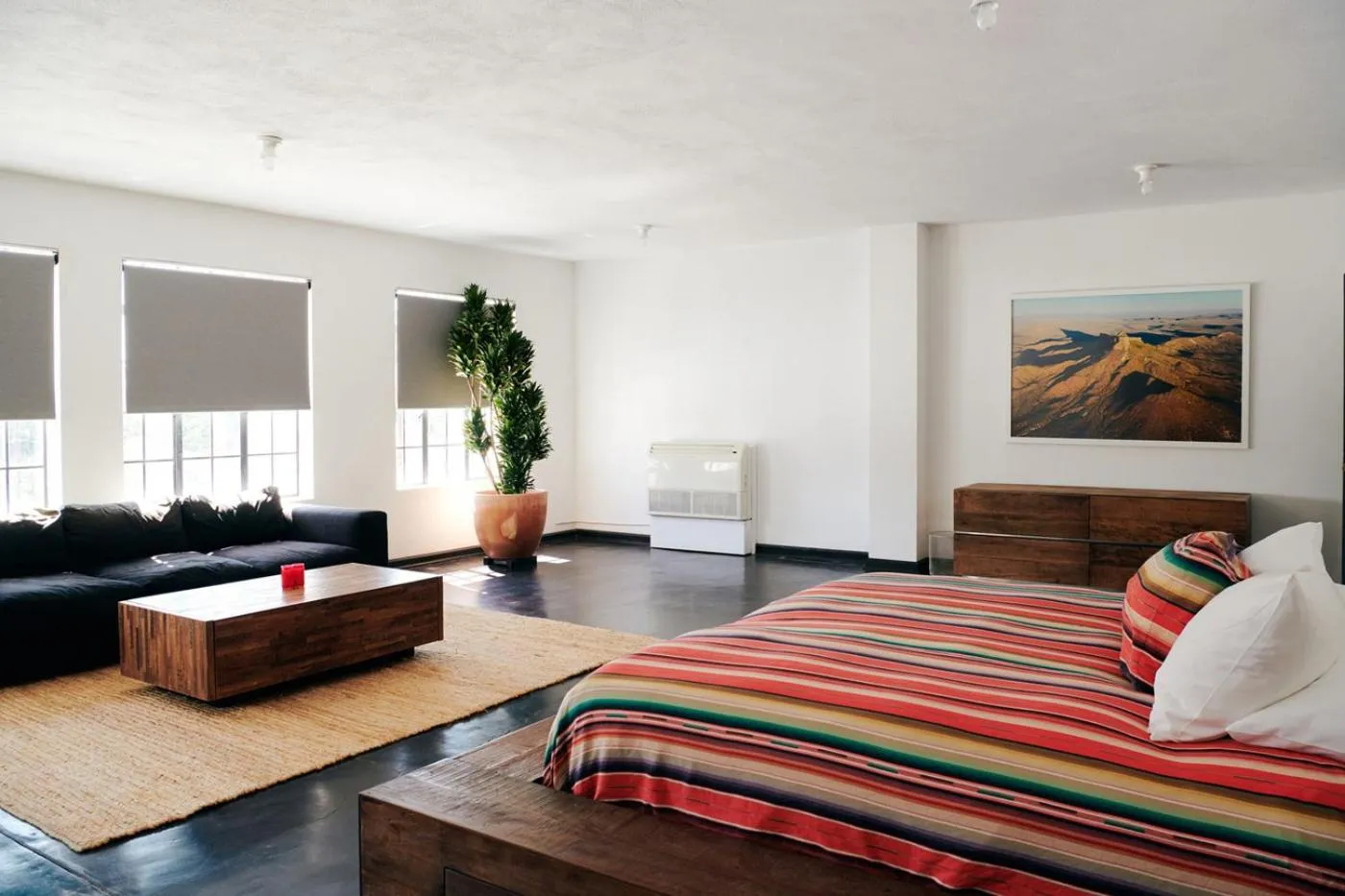 Property building in El Cosmico