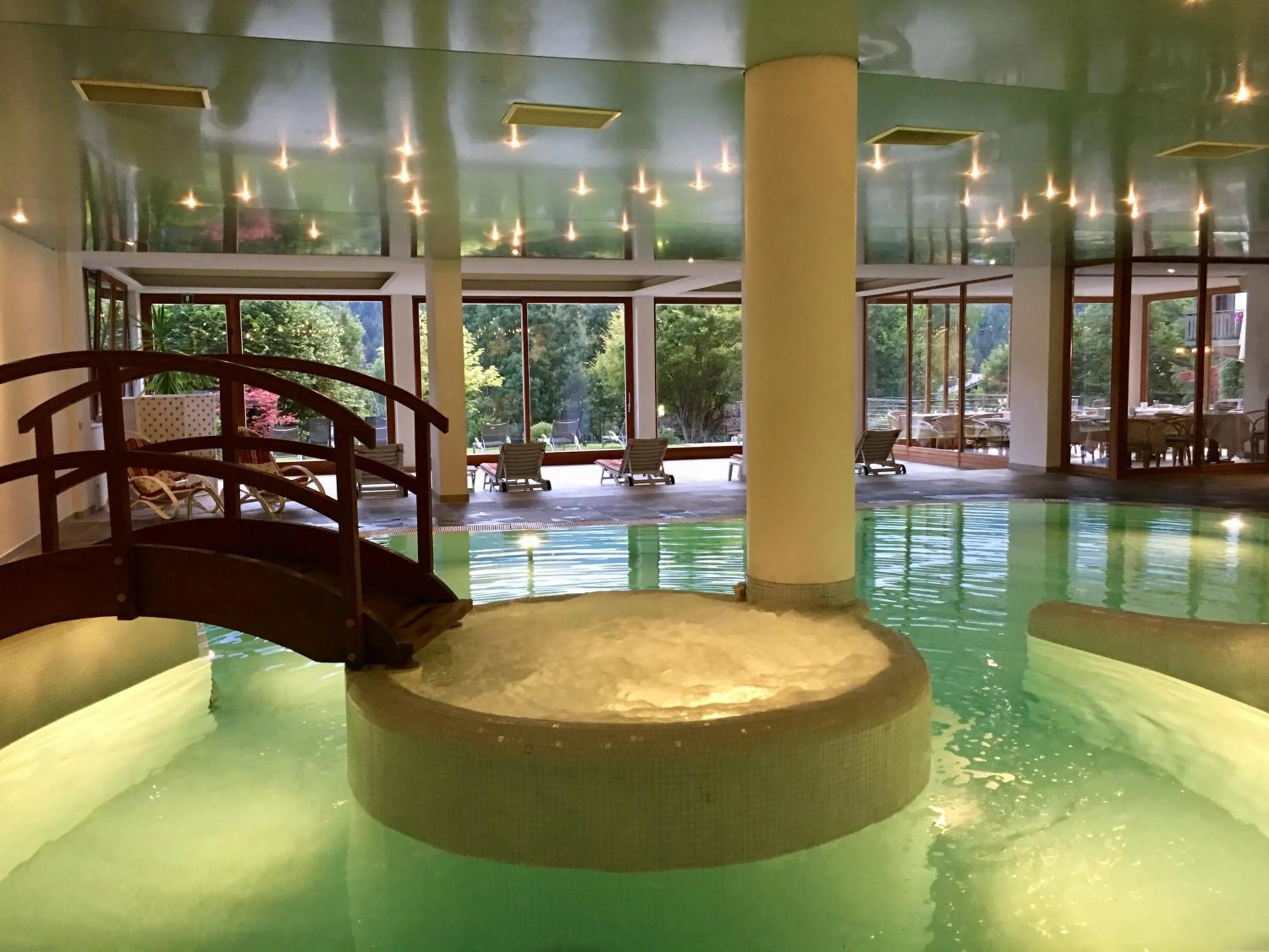 Solarium in Parkhotel Ladinia