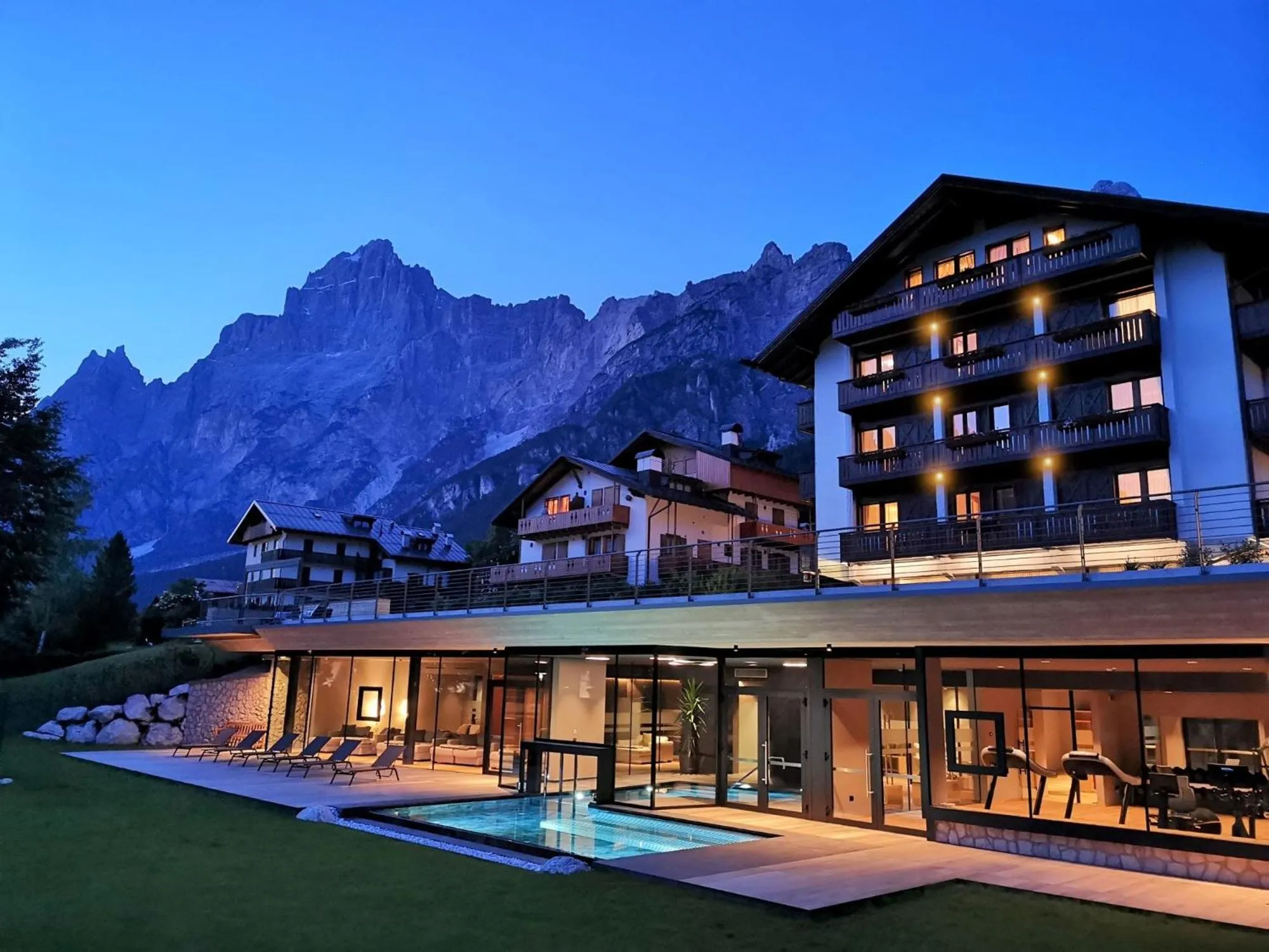 Property building in Parkhotel Ladinia