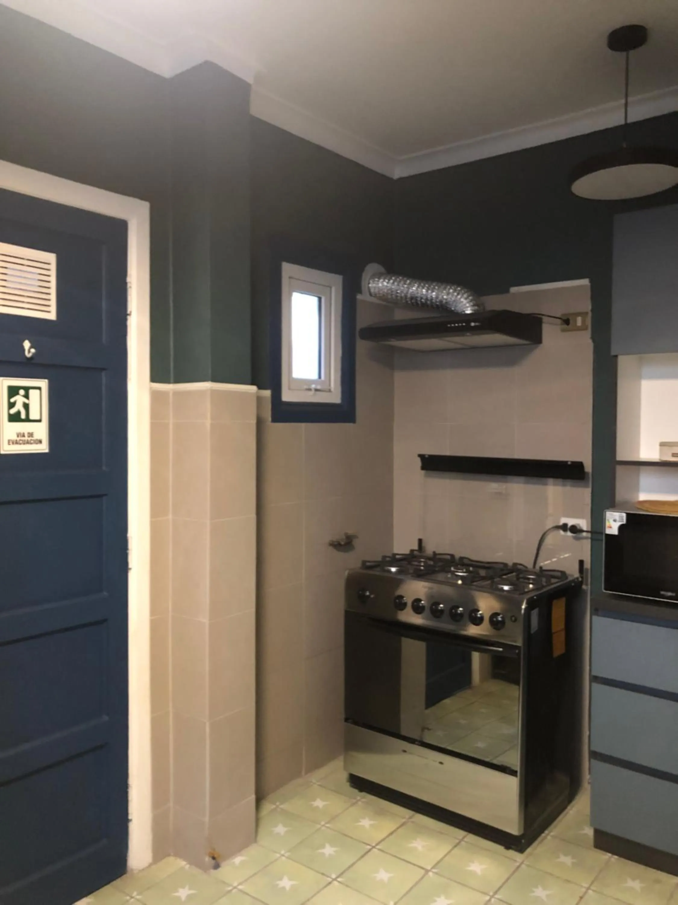 Communal kitchen in TQCaleta Providencia Barrio Italia