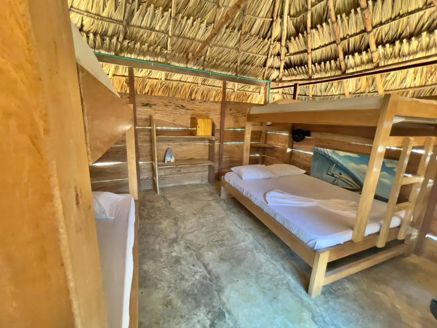 Photo of the whole room, Bed in La Playita Isla Fuerte