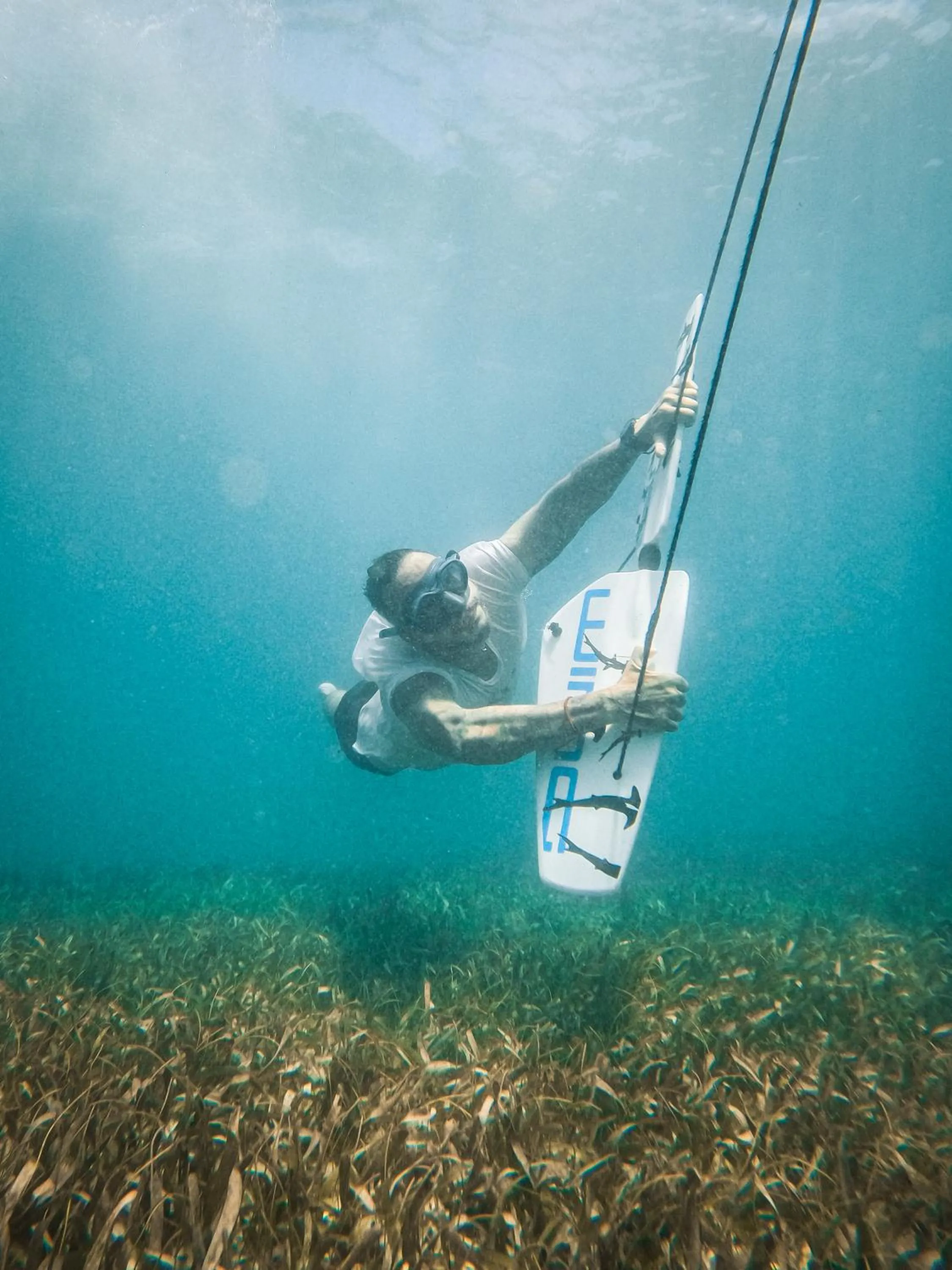 Natural landscape in La Playita Isla Fuerte