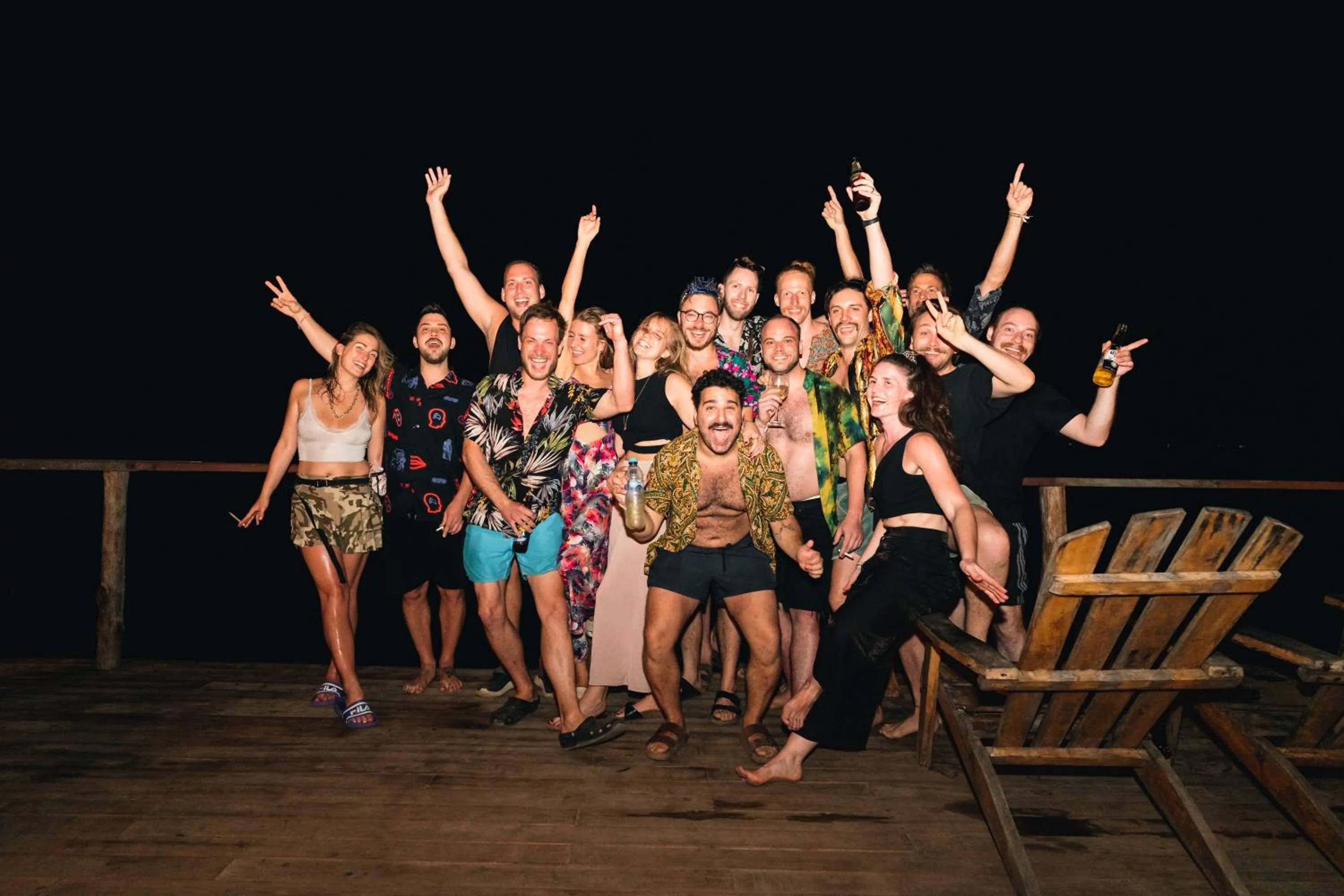 Night in La Playita Isla Fuerte