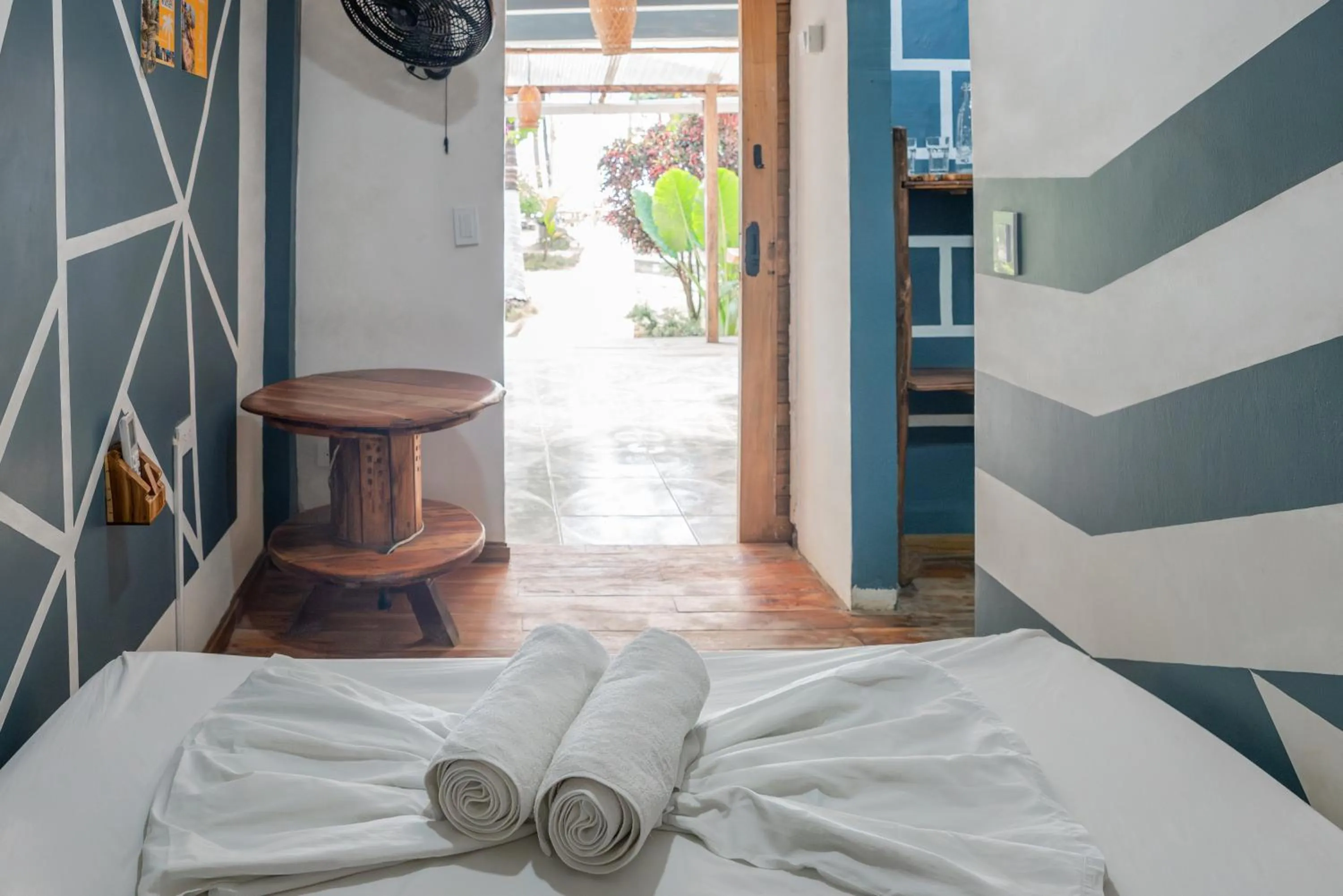 Photo of the whole room, Bed in La Playita Isla Fuerte