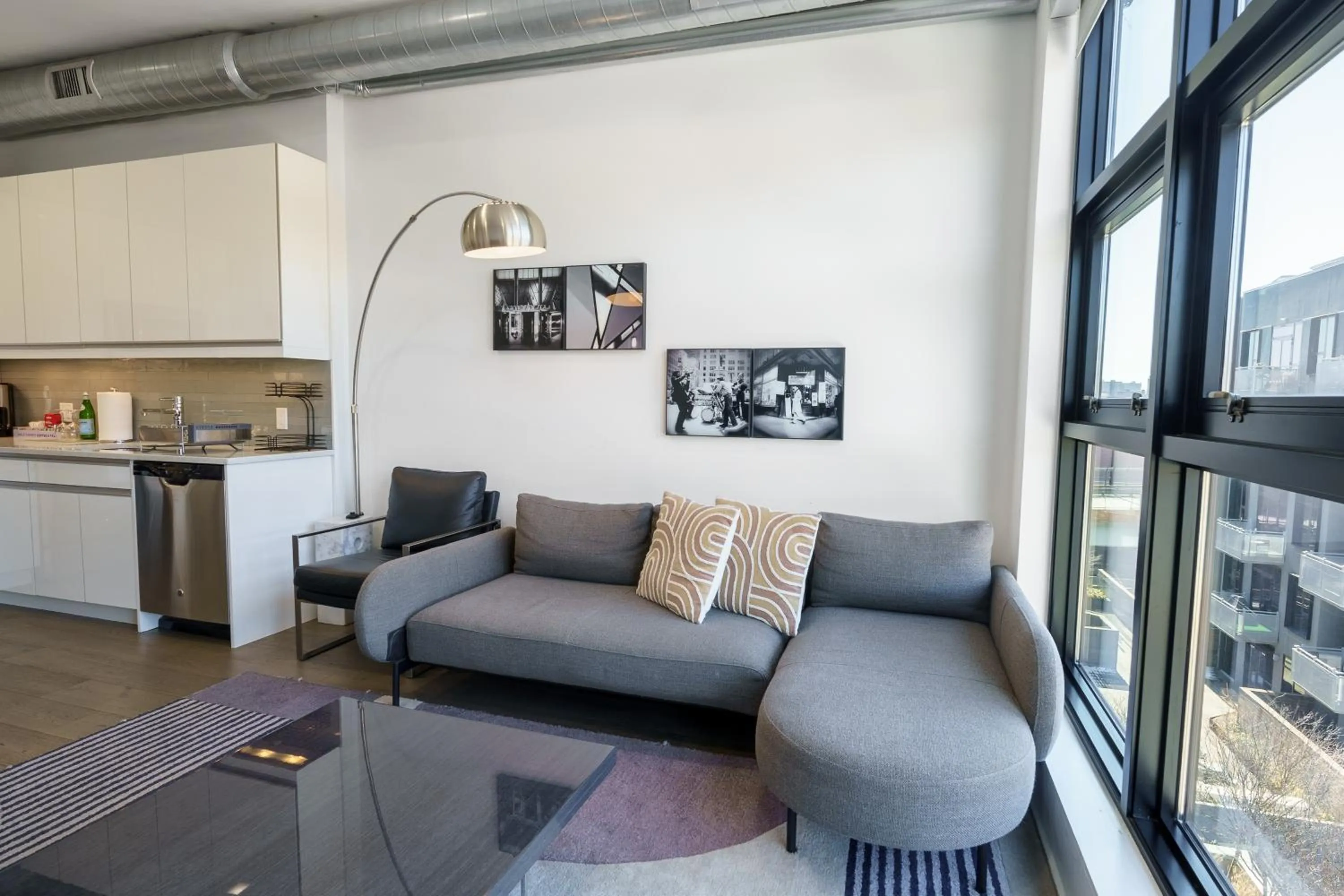 Living room in Dharma Home Suites Hoboken