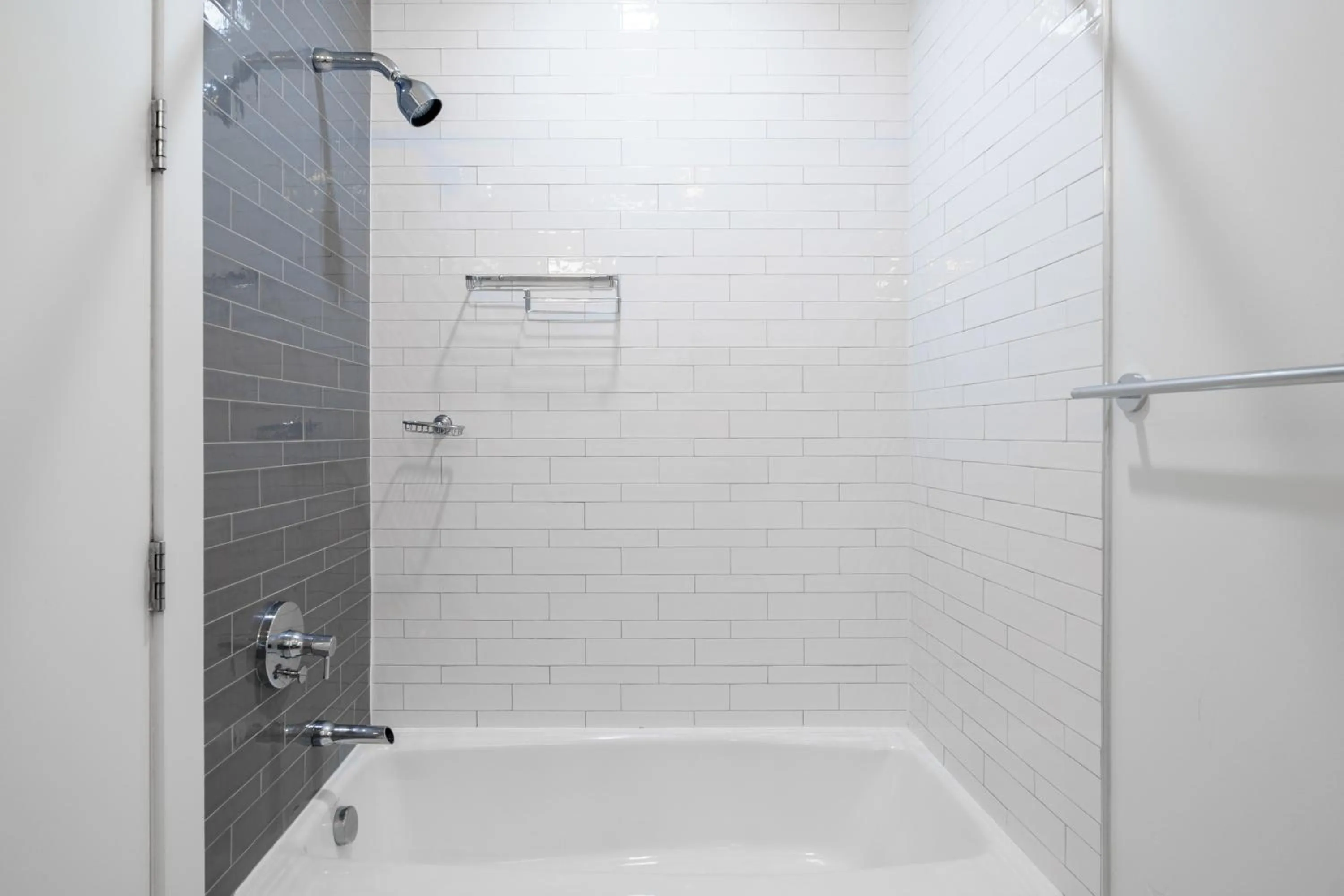 Shower in Dharma Home Suites Hoboken
