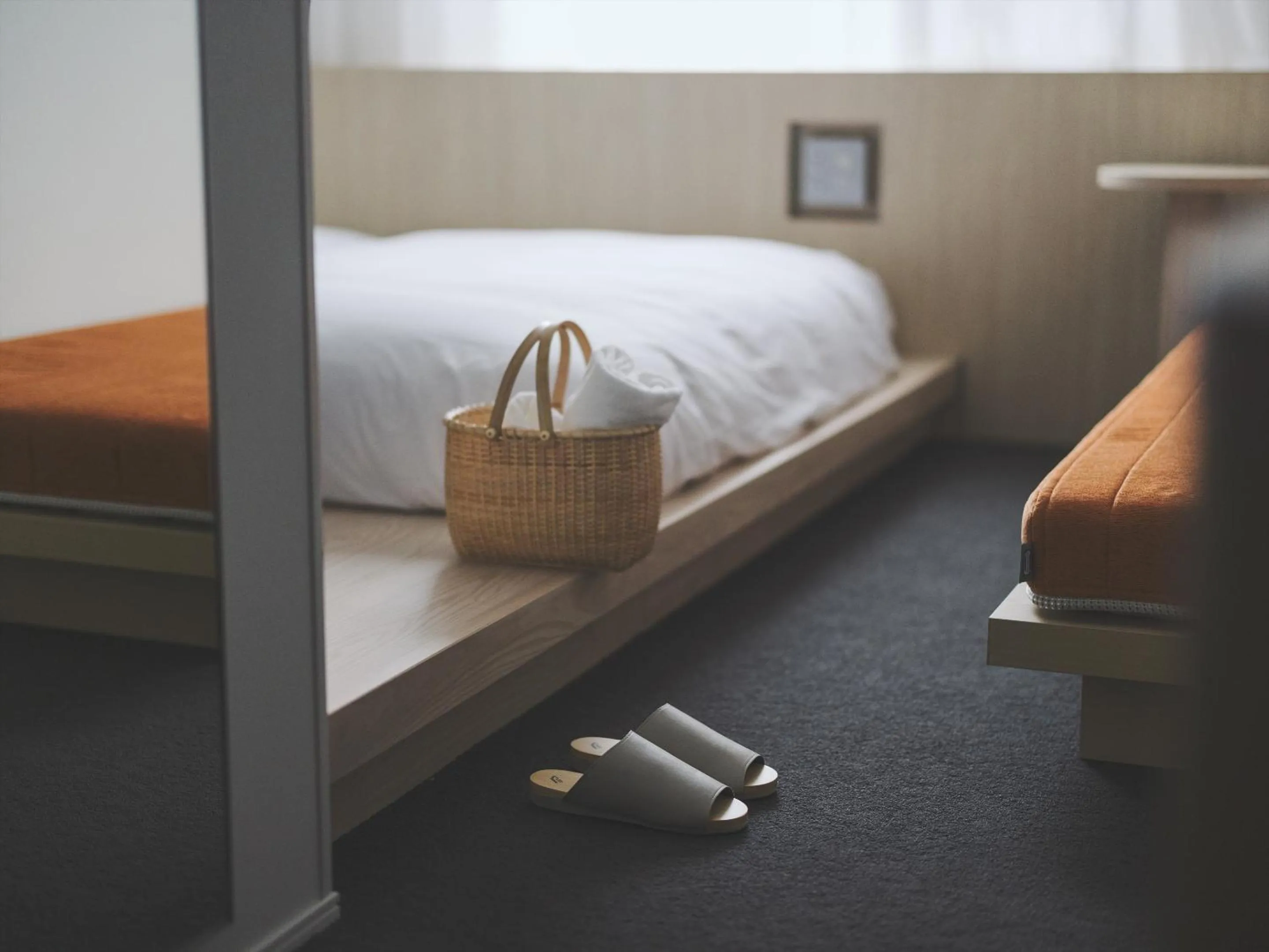 Bed in SOKI Kanazawa