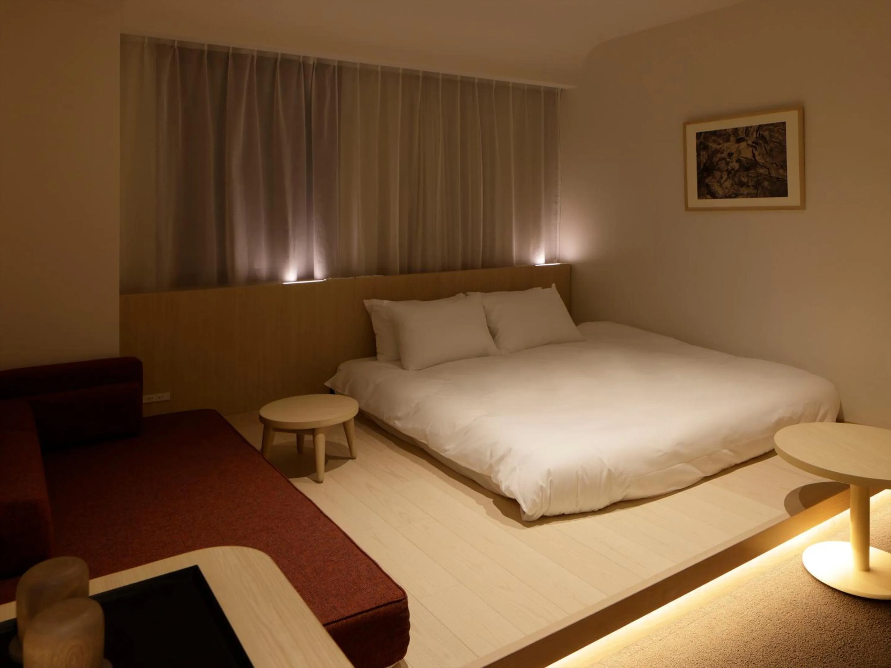Bed in SOKI Kanazawa