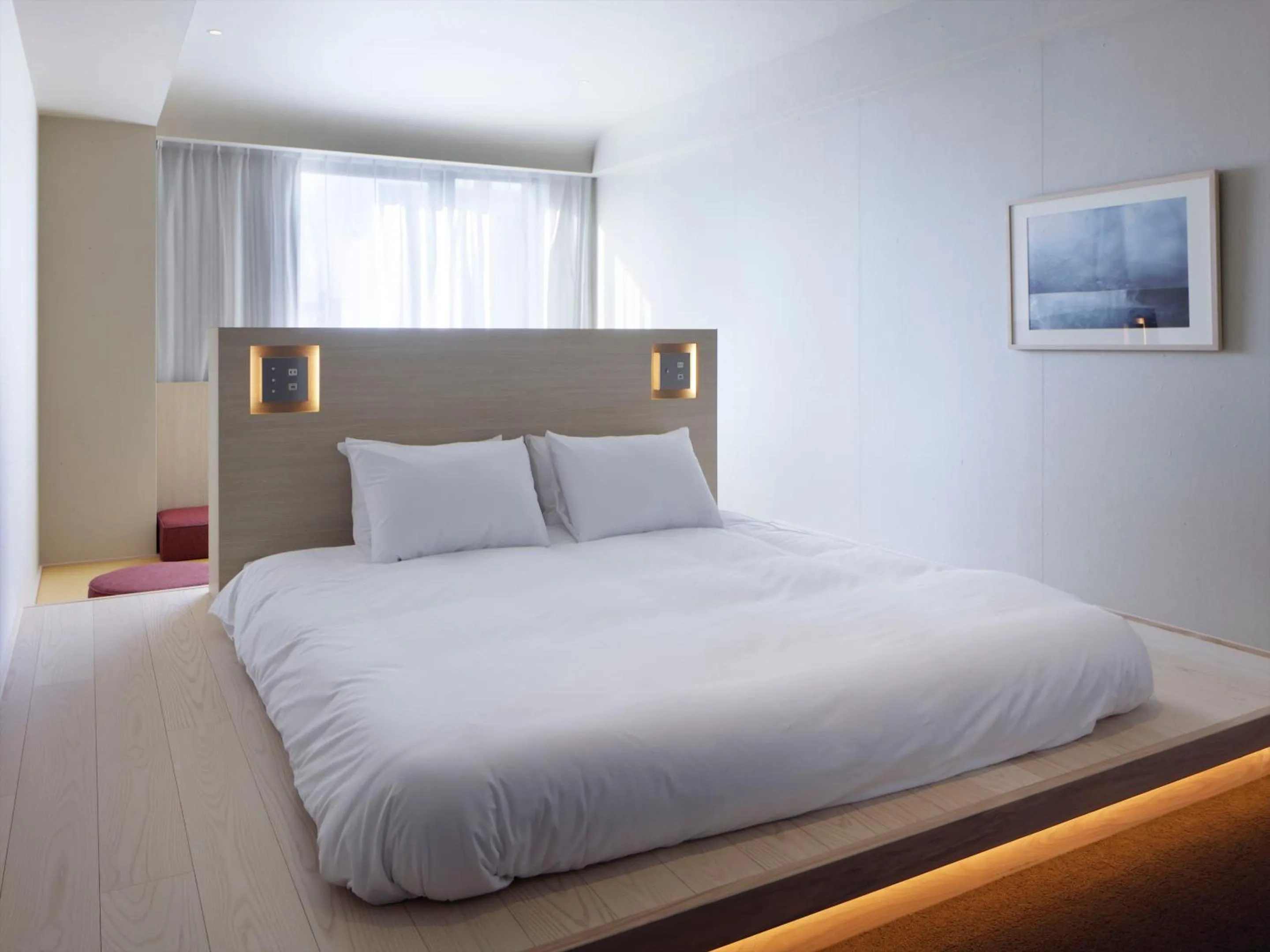 Bed in SOKI Kanazawa