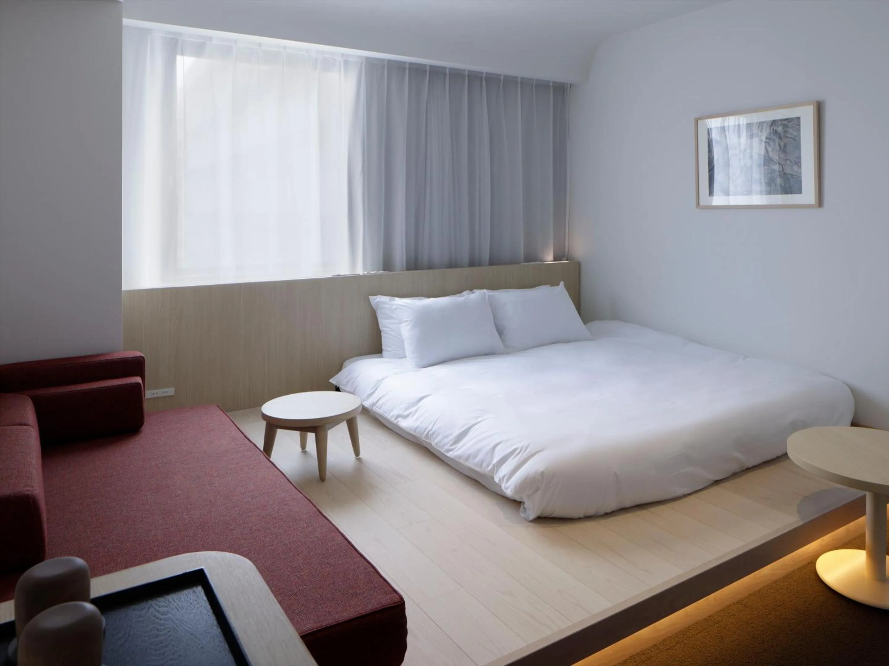 Bed in SOKI Kanazawa