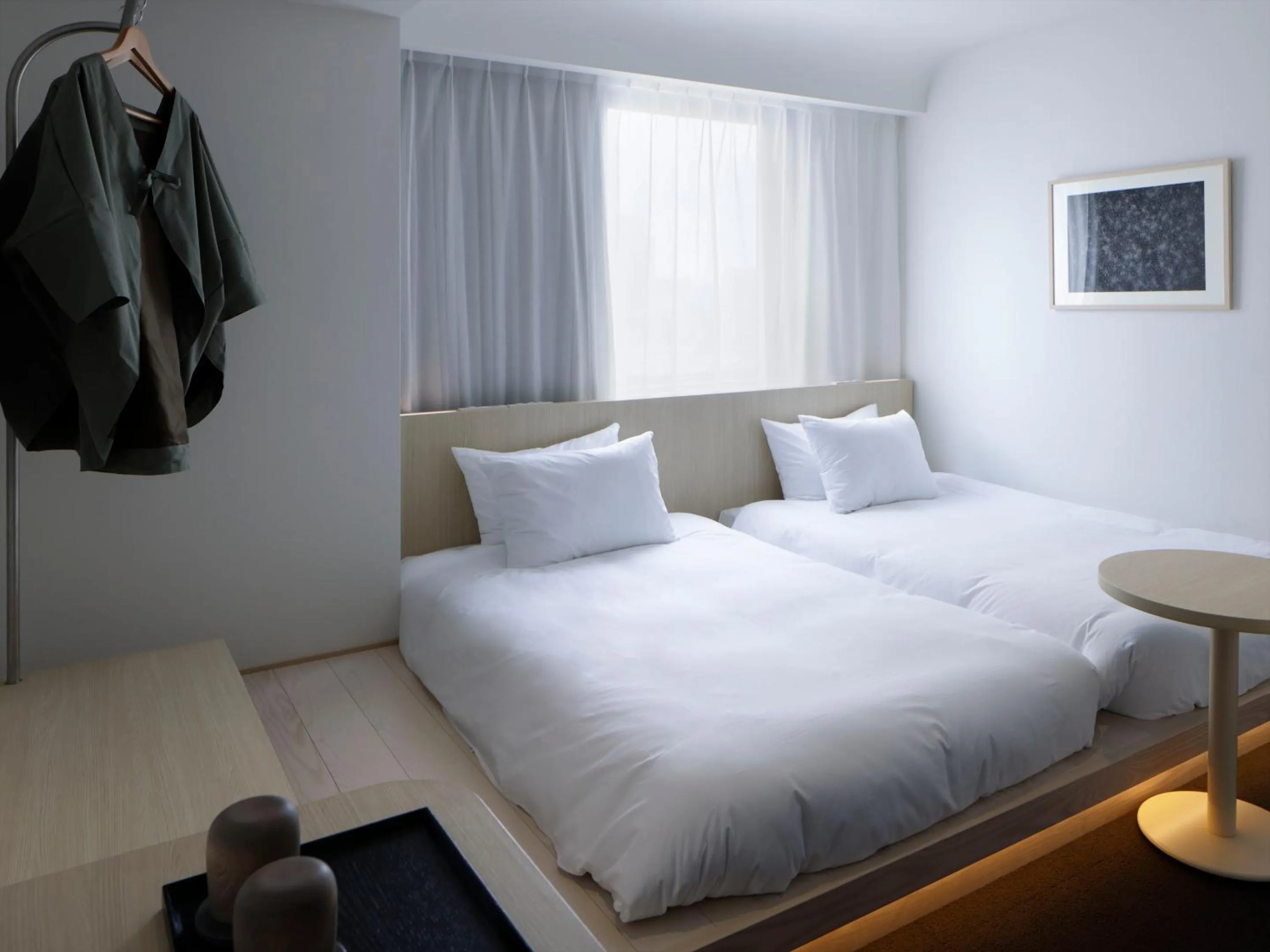 Bed in SOKI Kanazawa