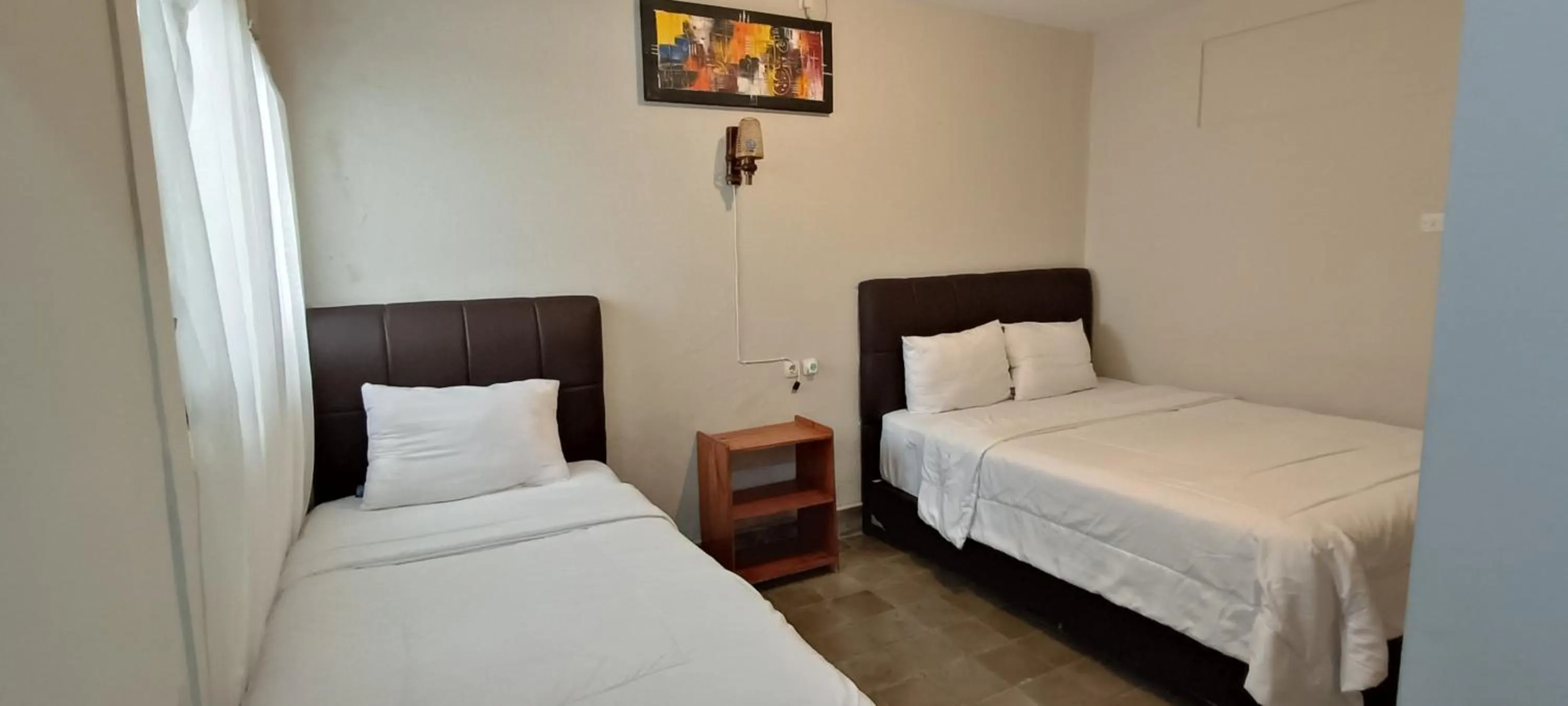 Bed in The Bloomy House