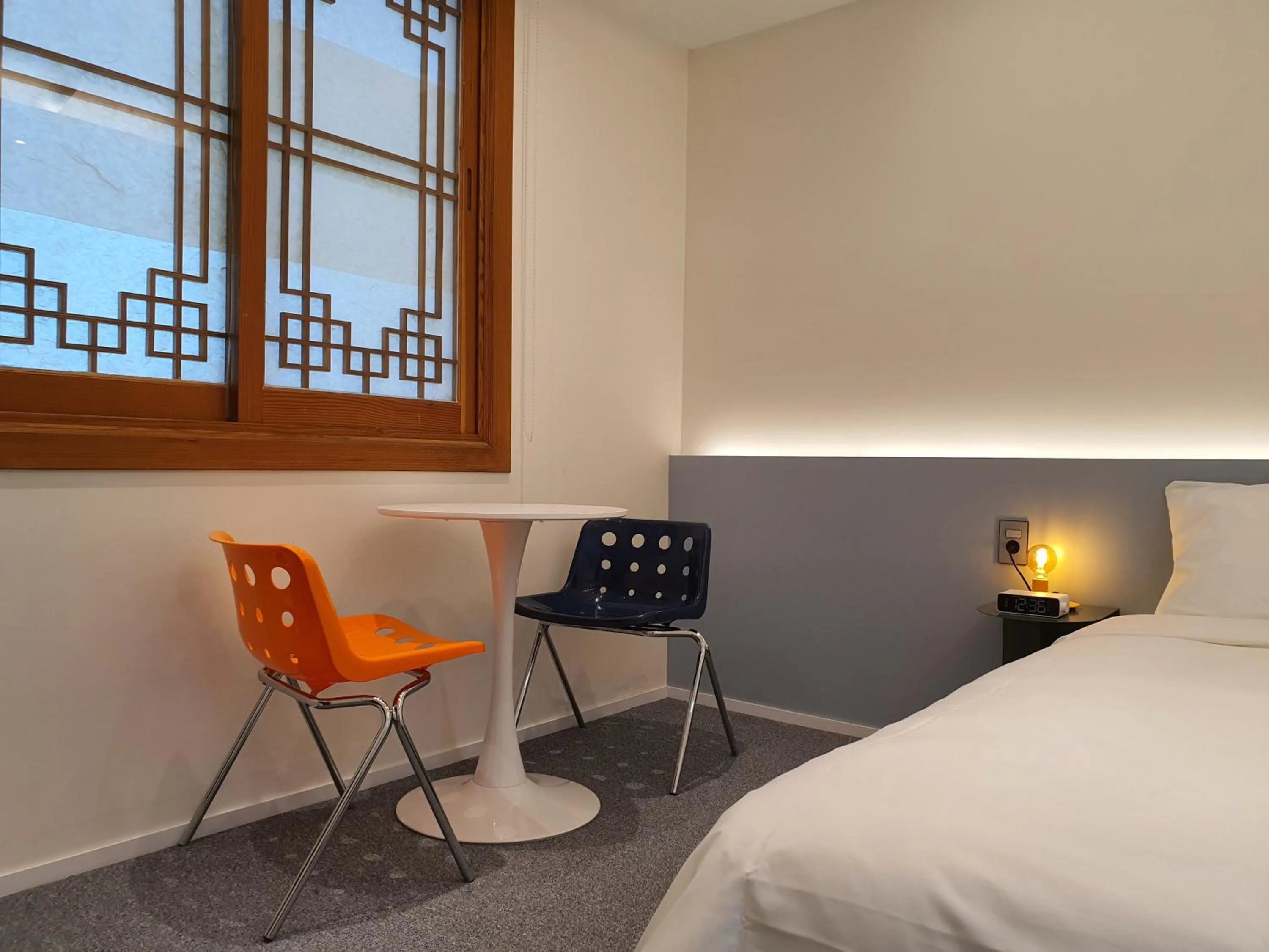 Bed in HotelArrive Jeonju Sihwayeonpung