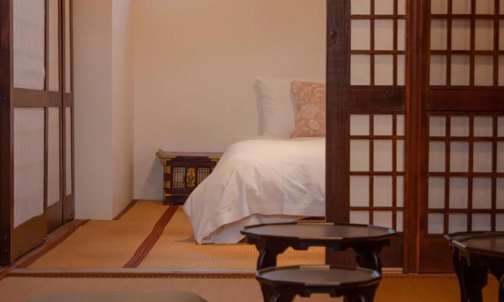 Bed in HotelArrive Jeonju Sihwayeonpung