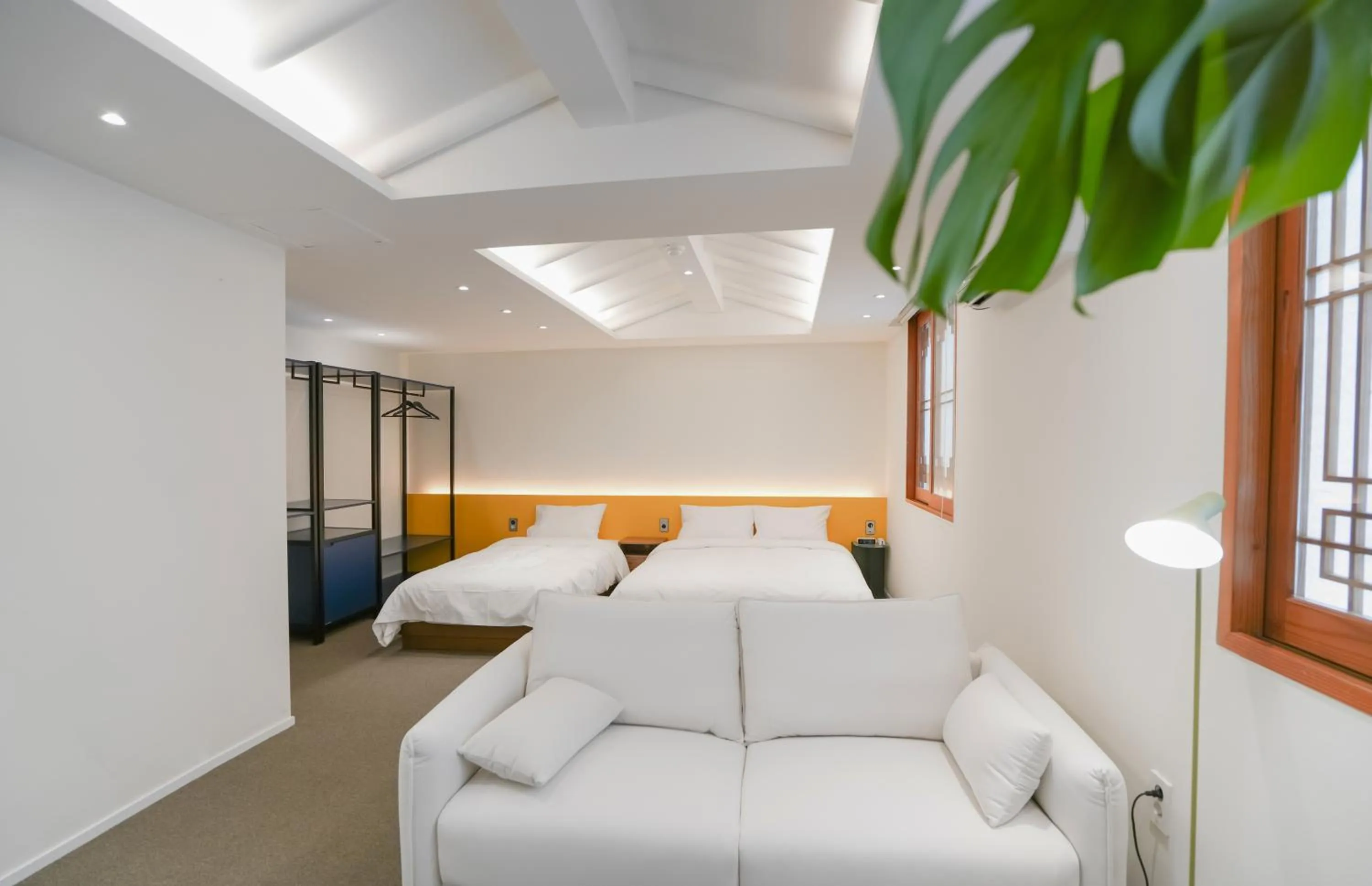 Bed in HotelArrive Jeonju Sihwayeonpung