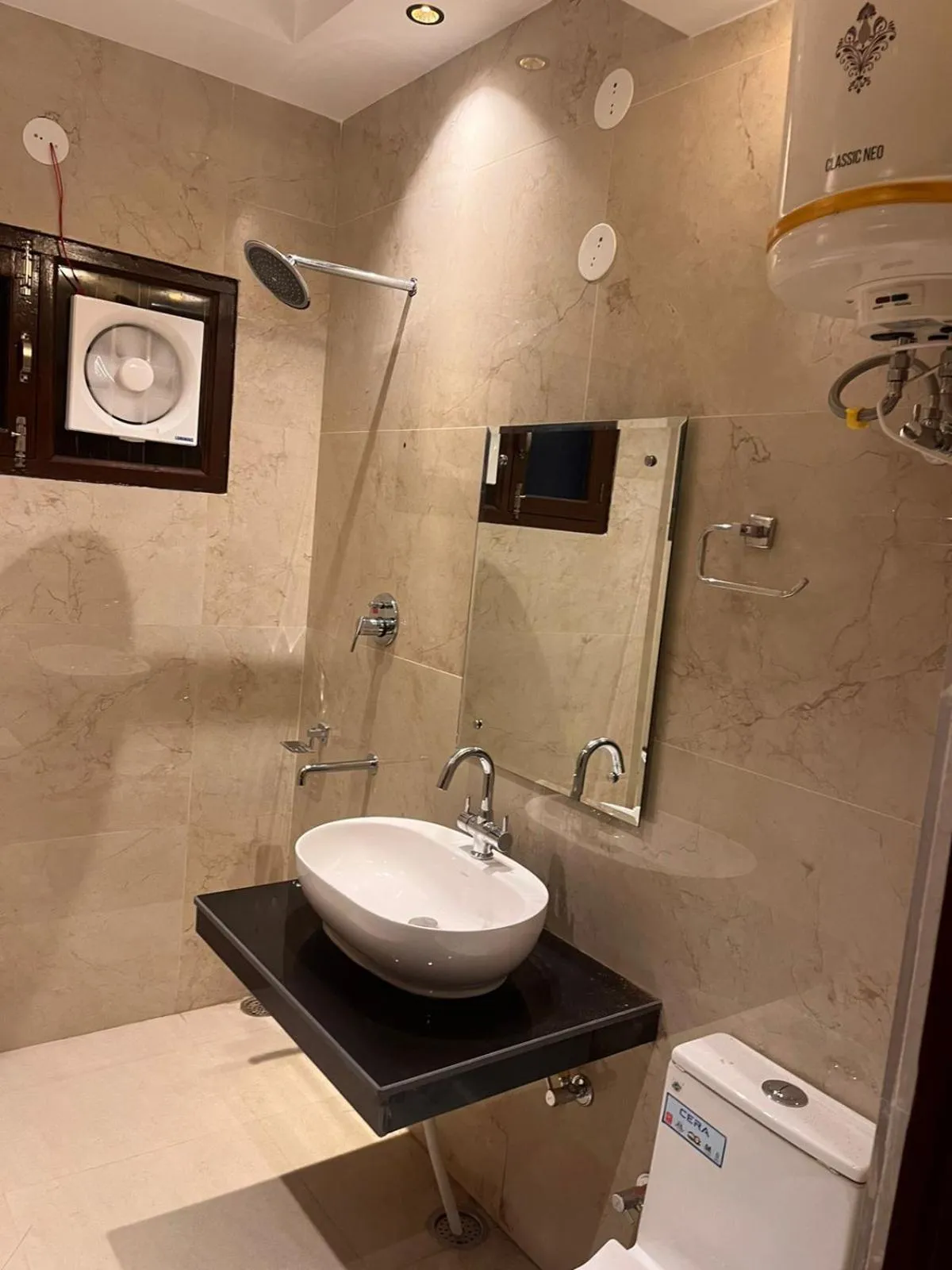 Bathroom in The Divine Oak Golden Leaf