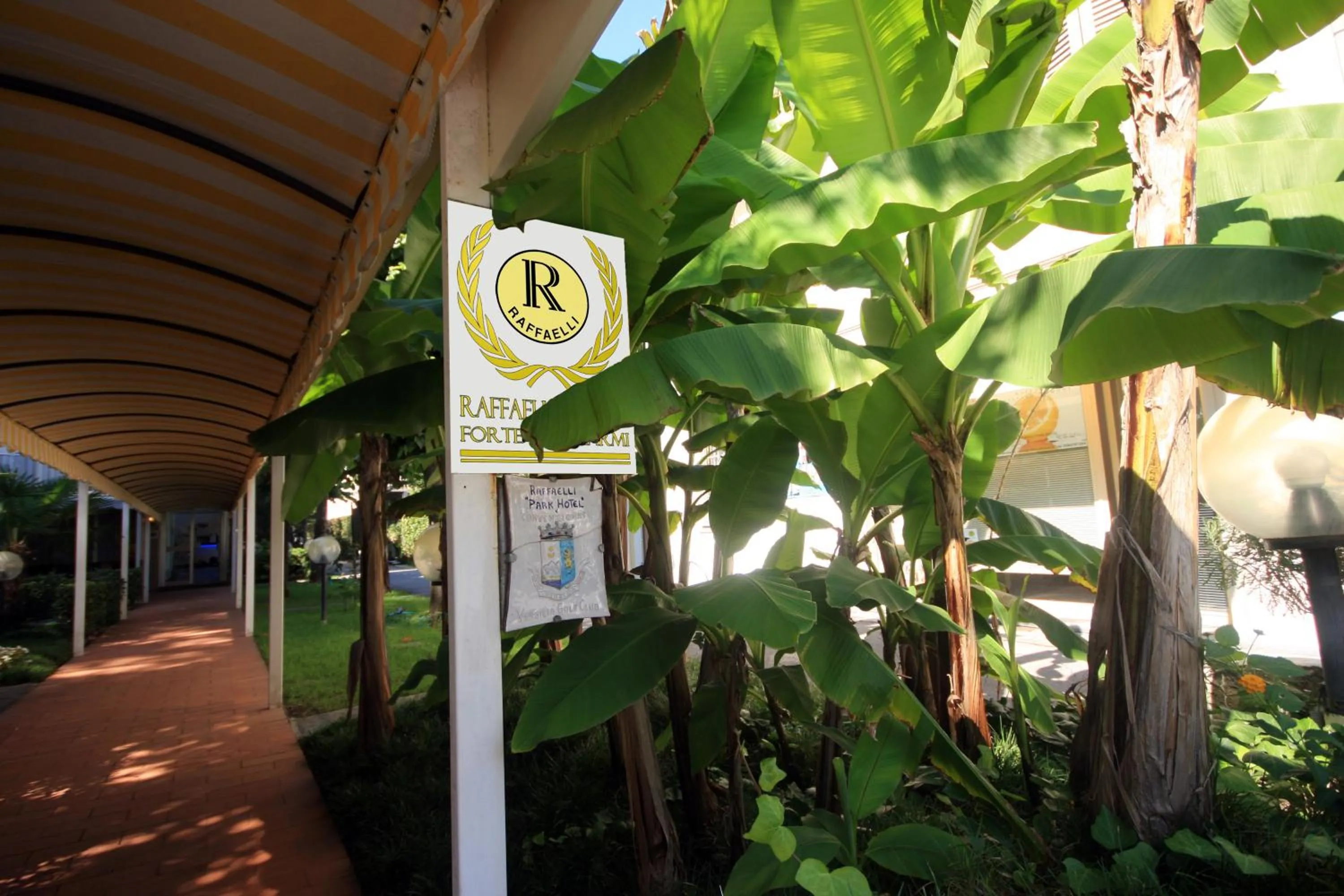 Property logo or sign in Raffaelli Park Hotel