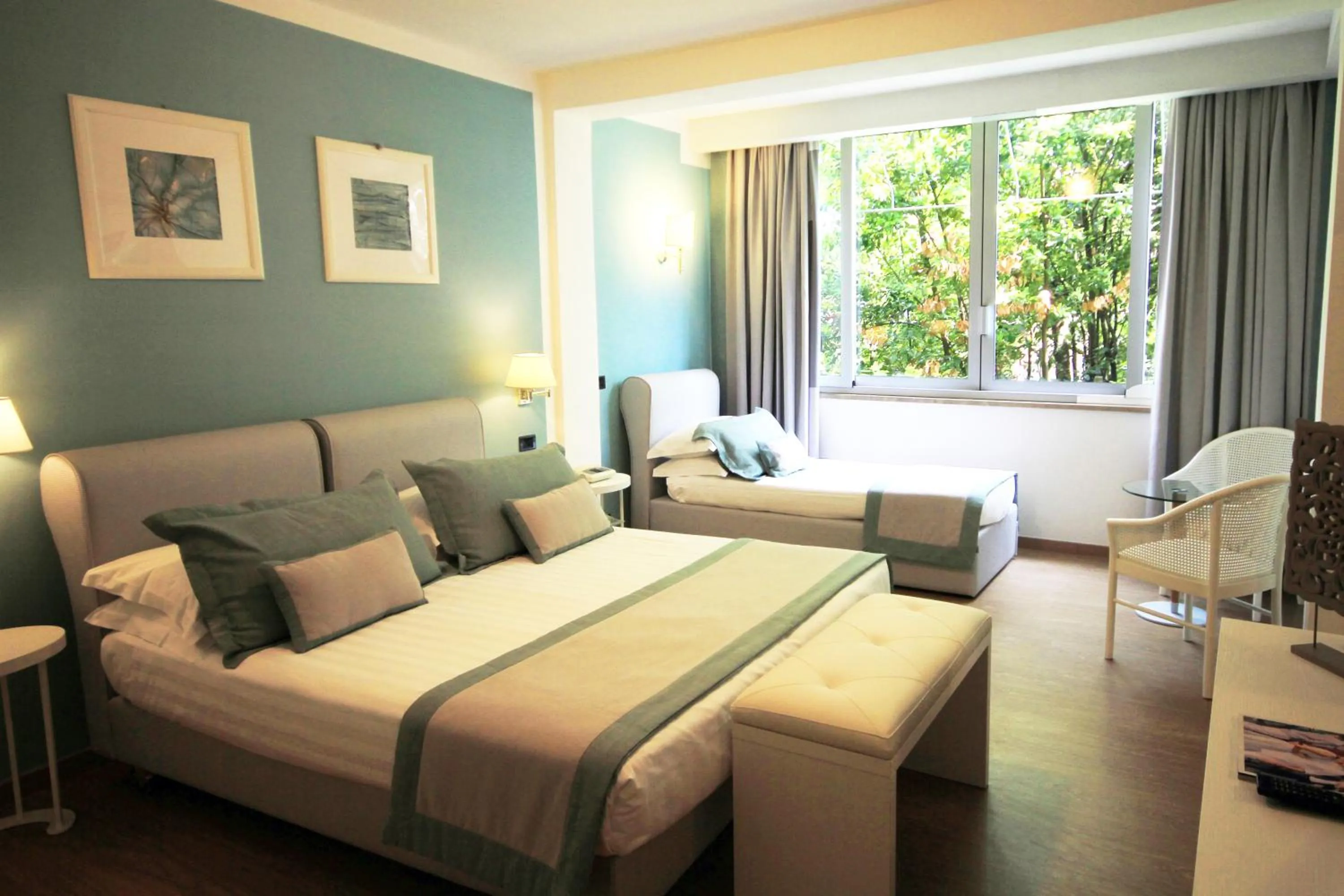 Shower in Raffaelli Park Hotel