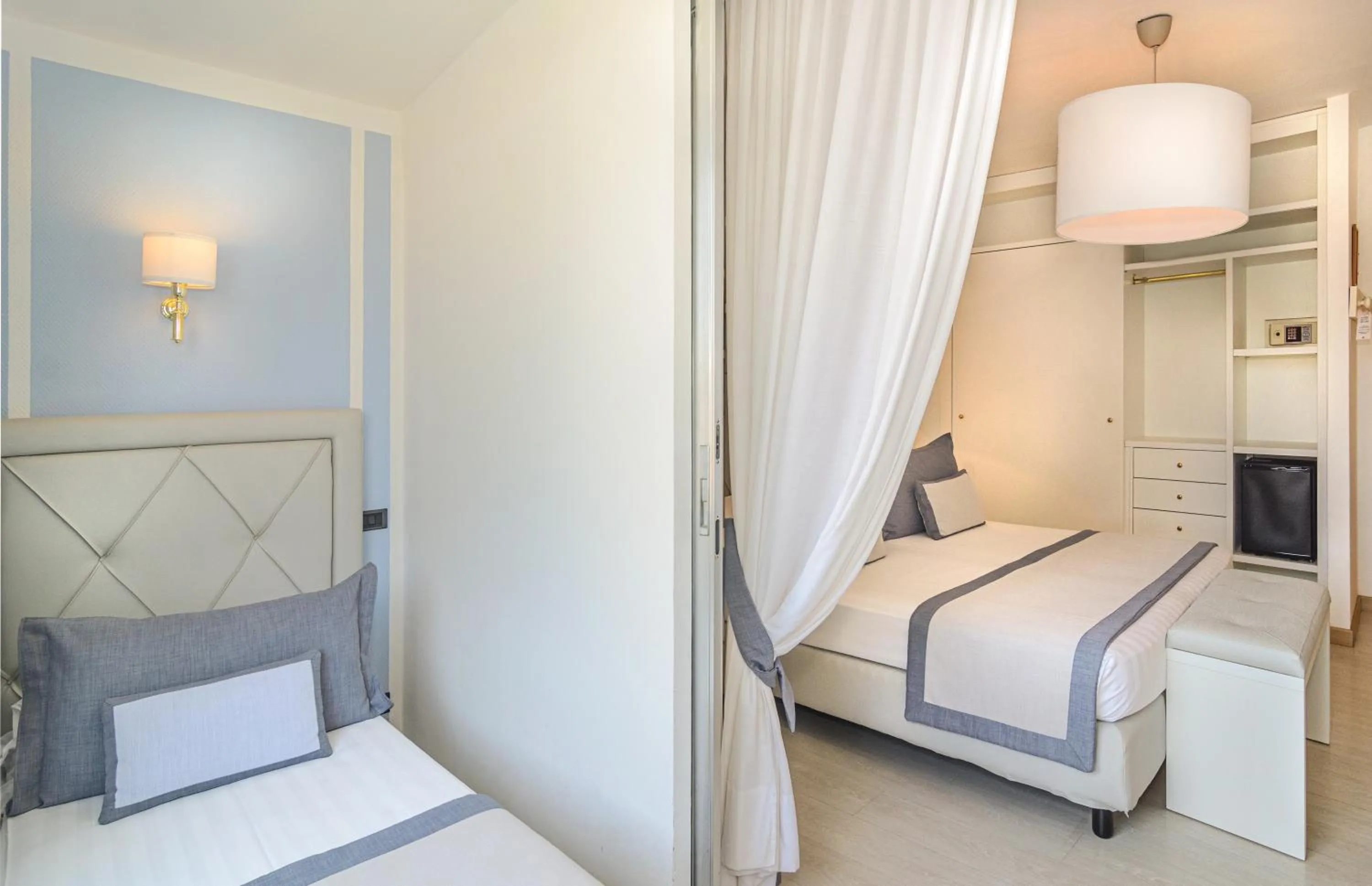 Bed in Raffaelli Park Hotel