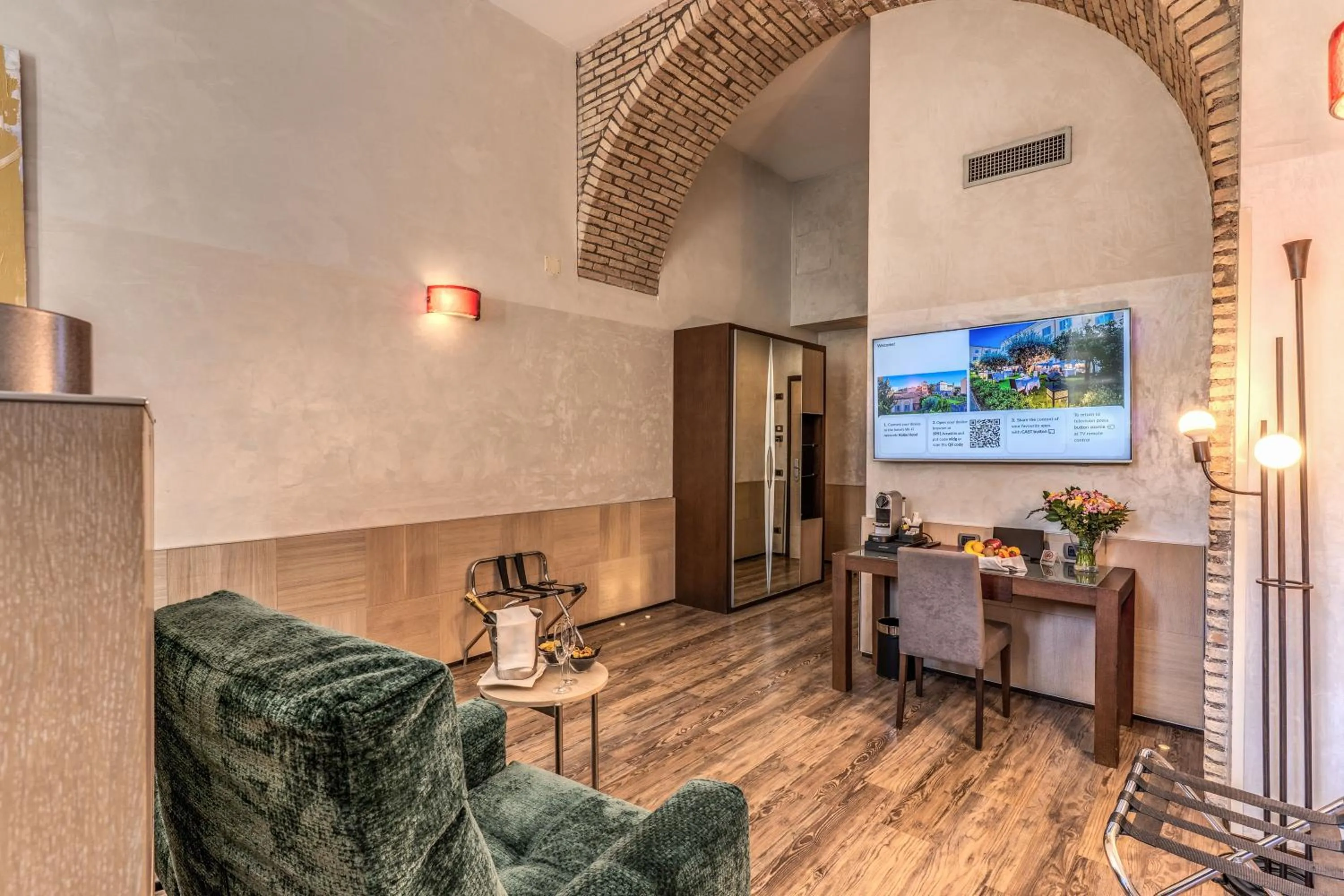 Photo of the whole room in Kolbe Hotel Rome