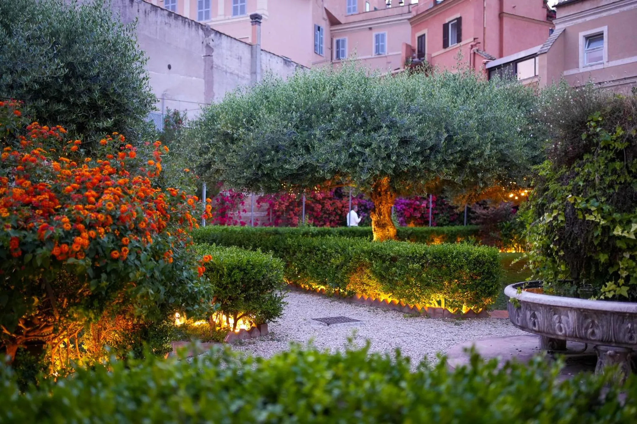 Garden in Kolbe Hotel Rome