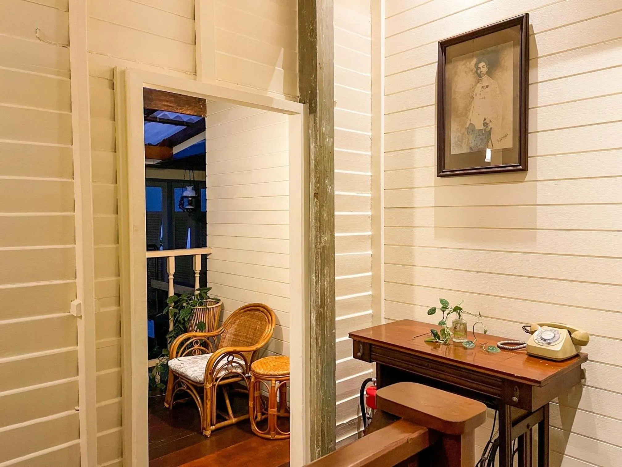 Seating area in Priya Boutique House