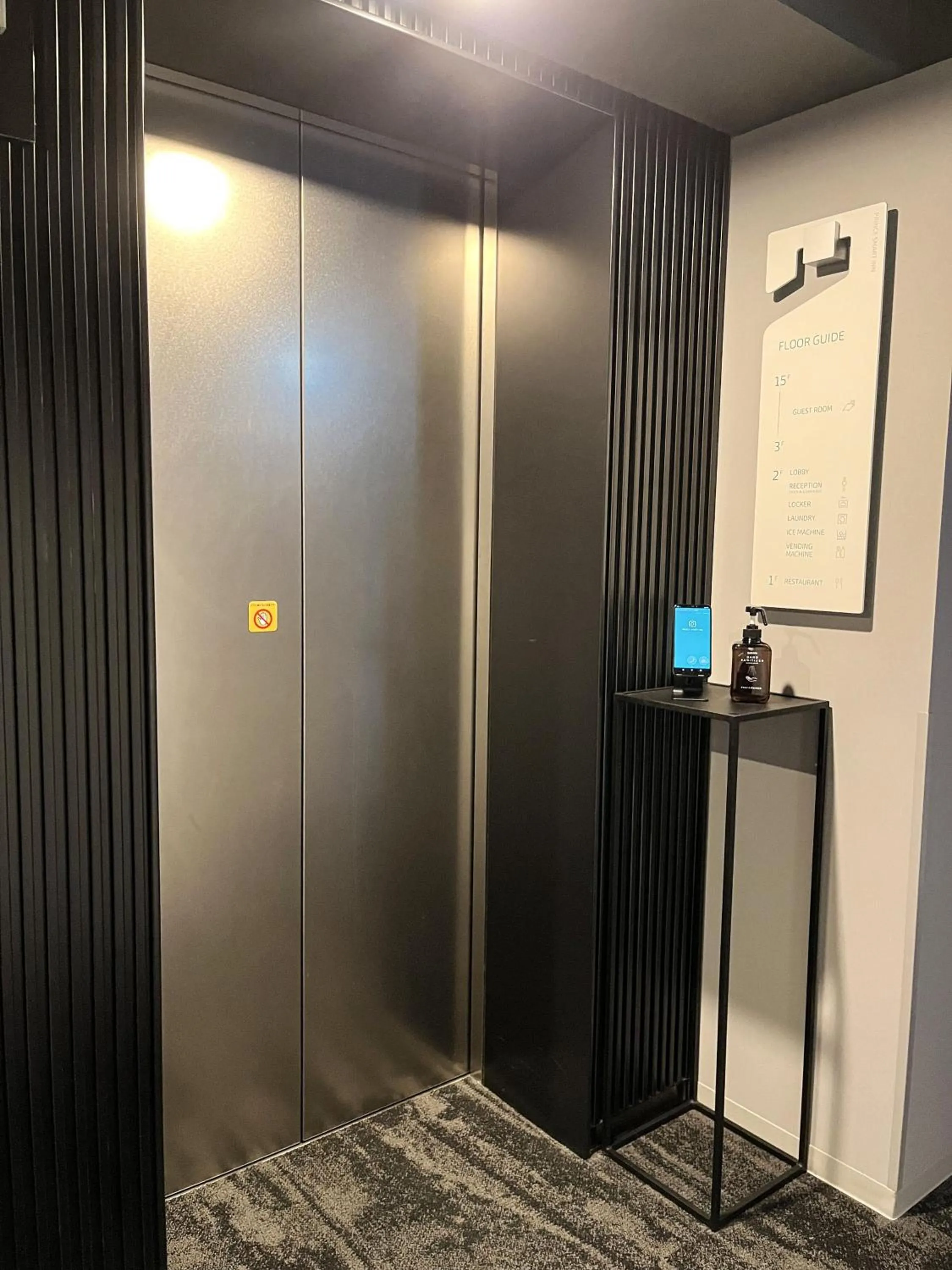 elevator in Prince Smart Inn Hakata
