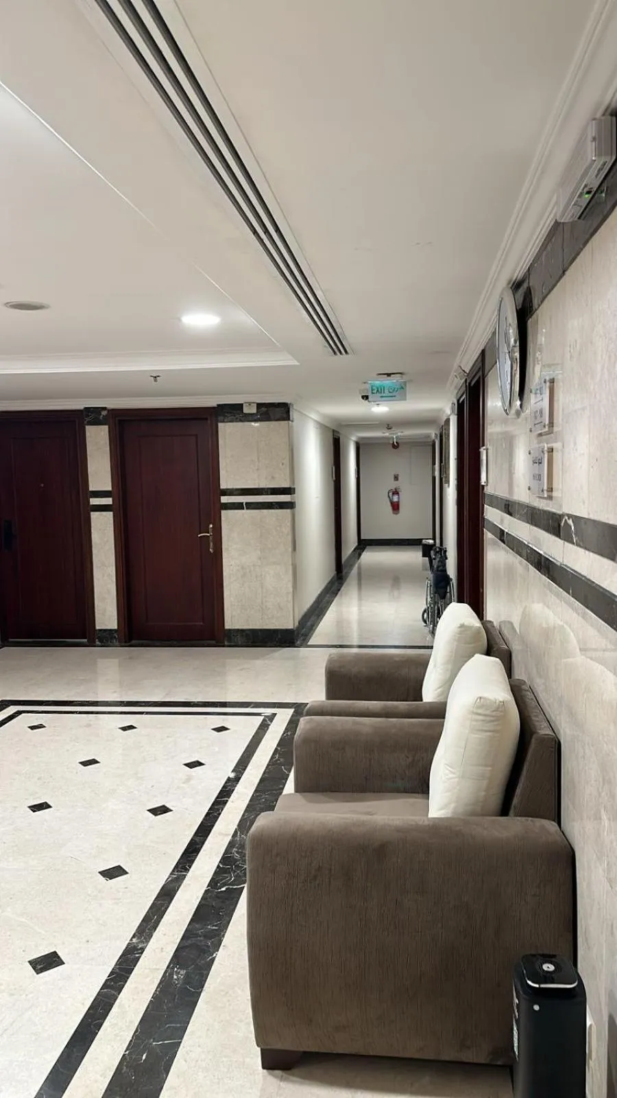 Seating area in Emaar Taiba Hotel