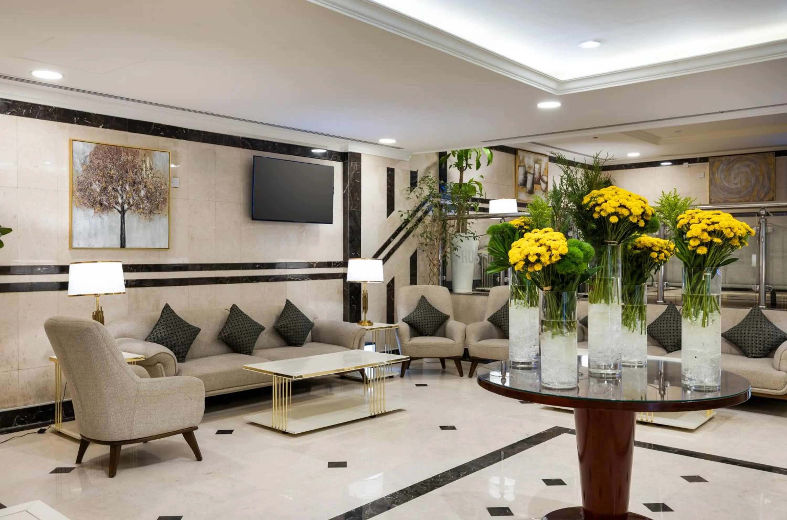 Lobby or reception in Emaar Taiba Hotel