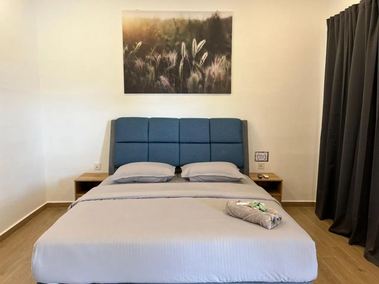 Bed in Raintown Cottage