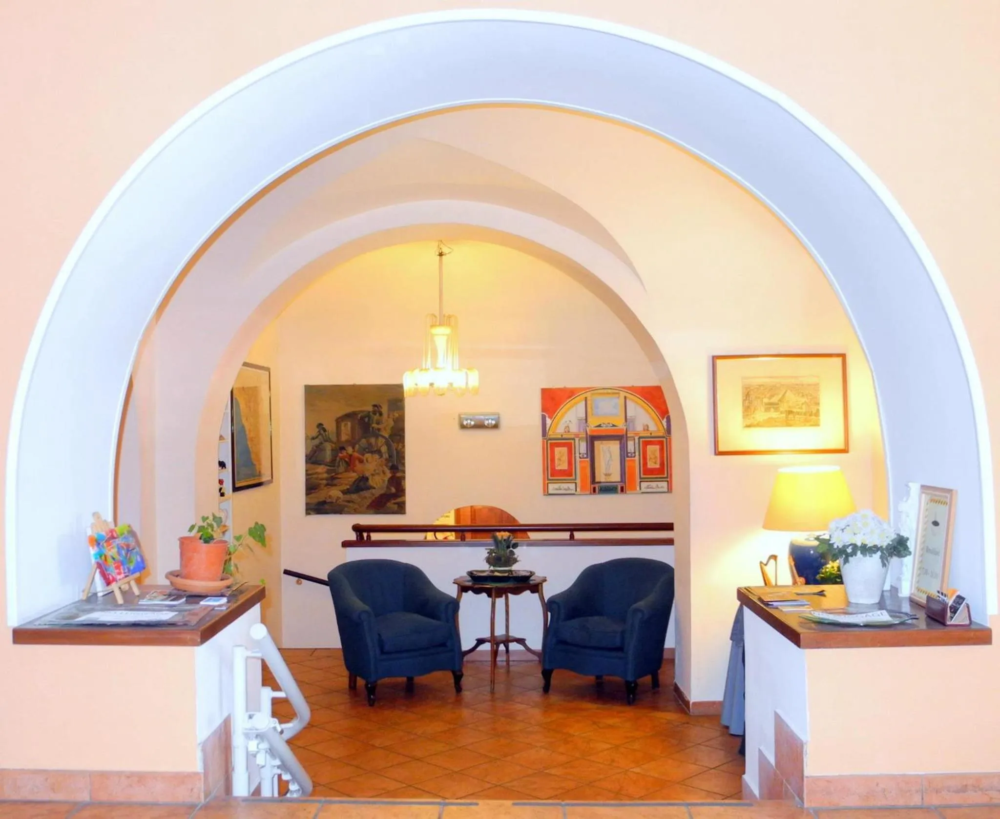 Lobby or reception in Hotel Corona