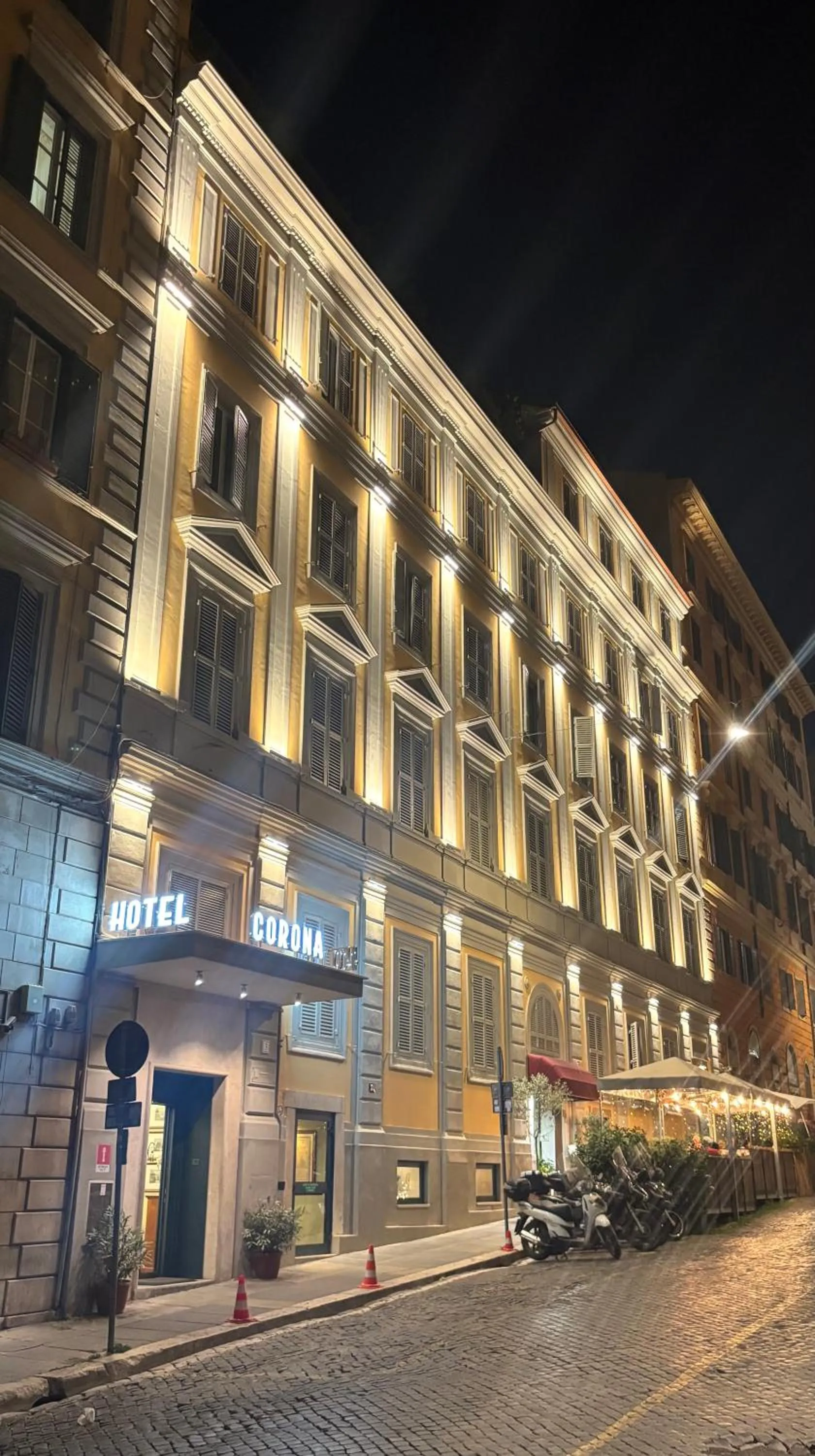 Property building in Hotel Corona