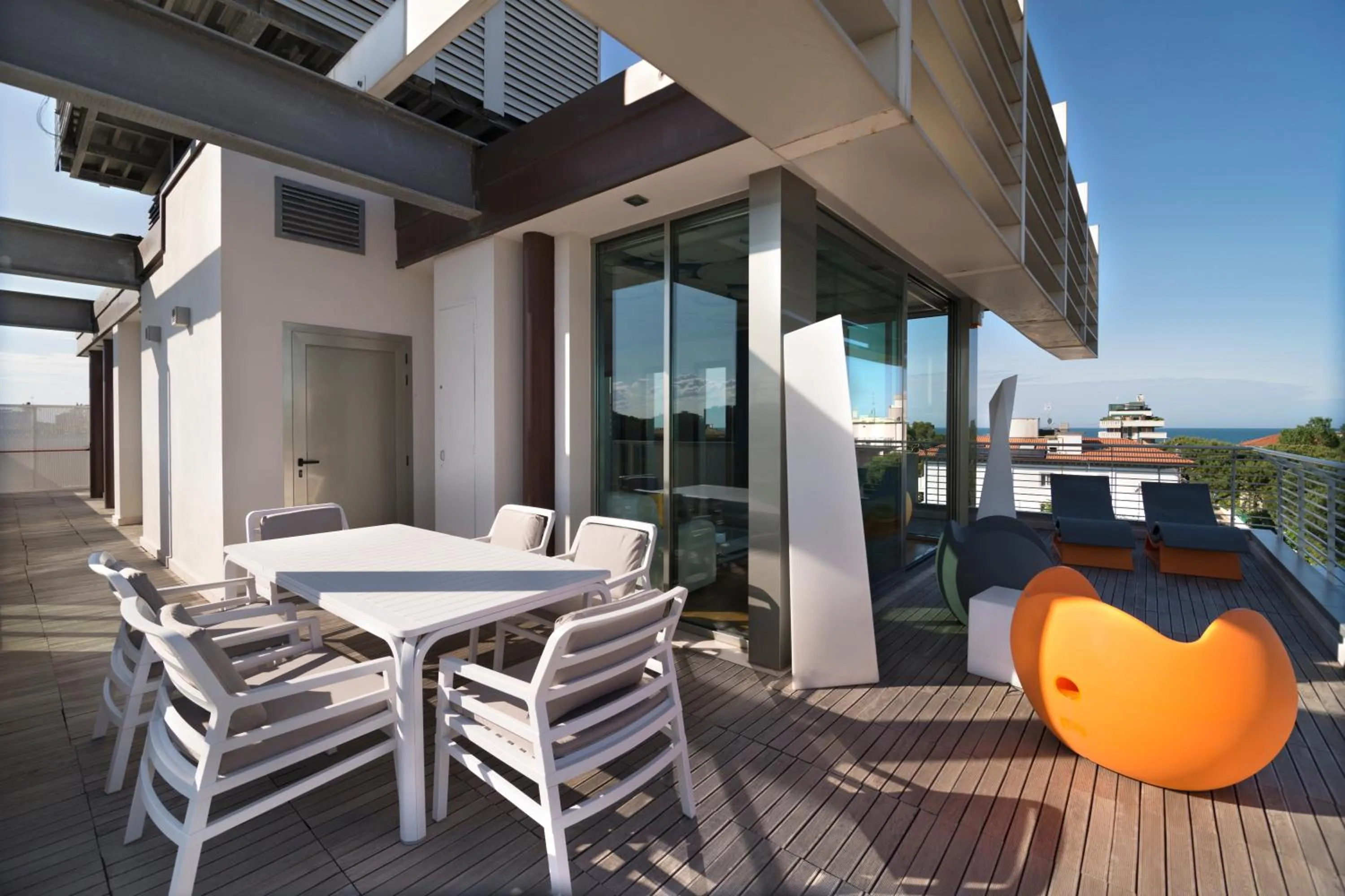 Balcony/Terrace in The One Hotel - Designed for Adults - Pet lovers