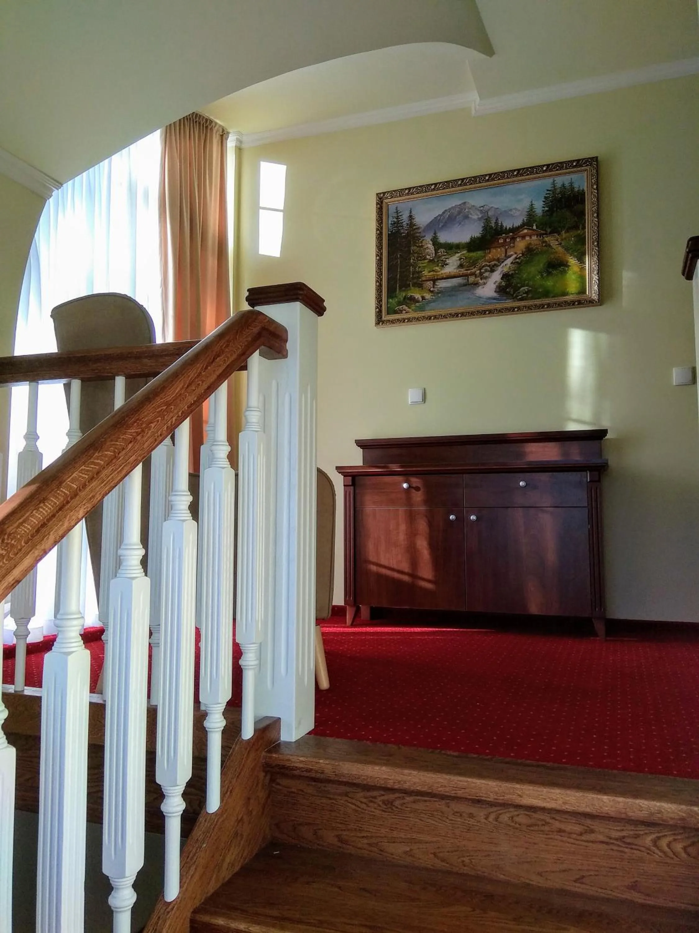 Lobby or reception in Dworek Hetmanski