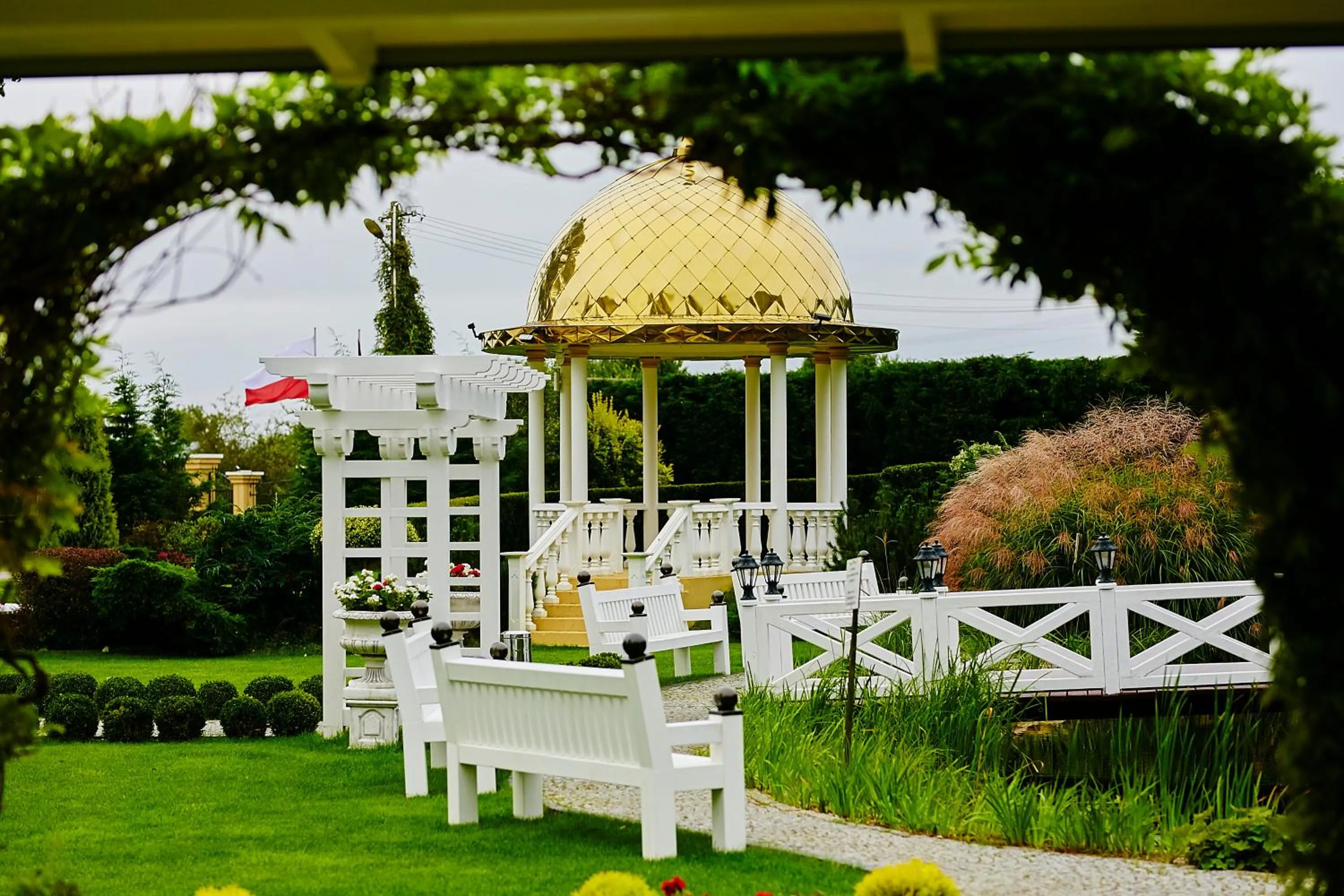 Natural landscape in Dworek Hetmanski