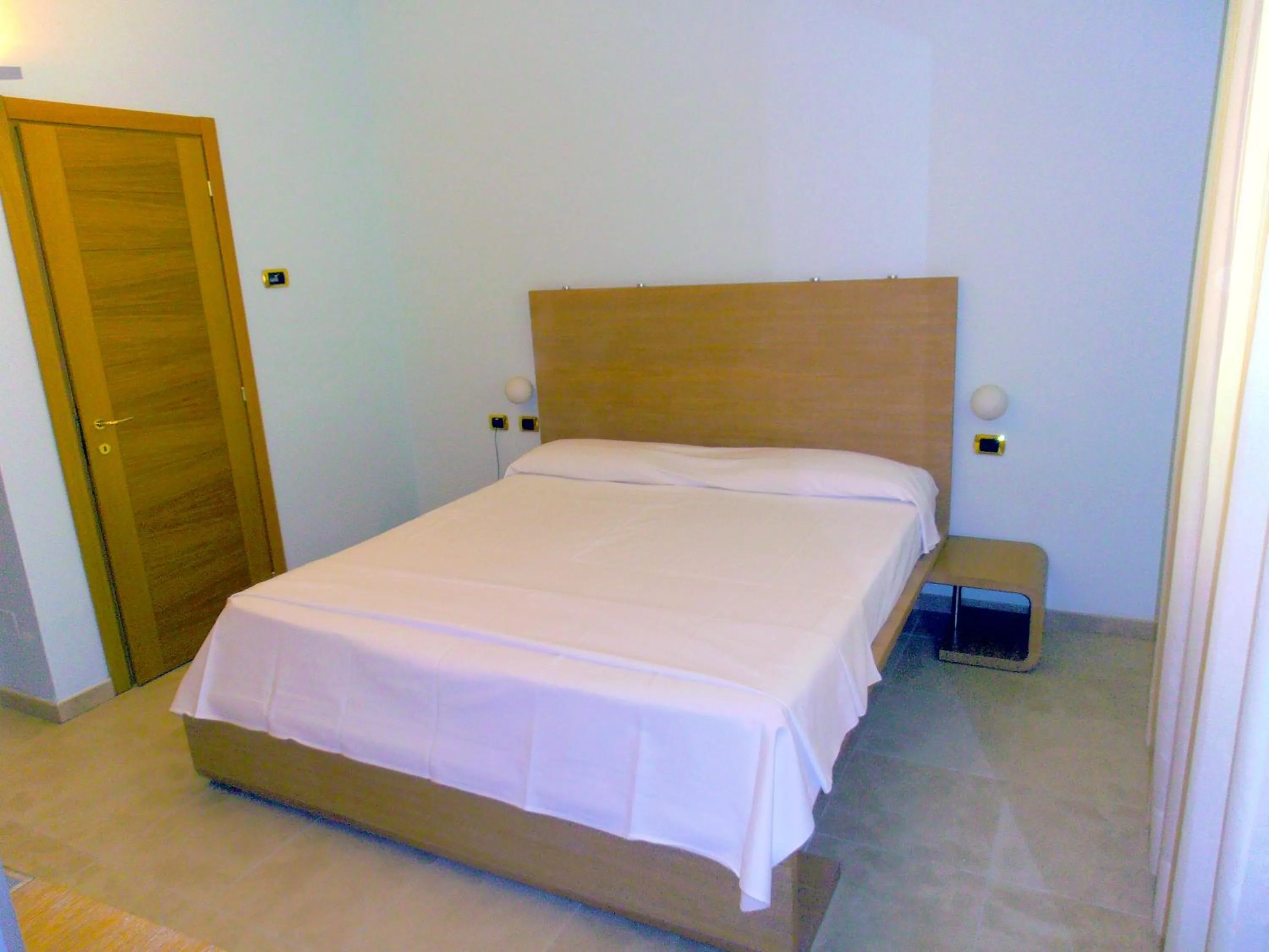 Bed in Hotel Villa Carolina