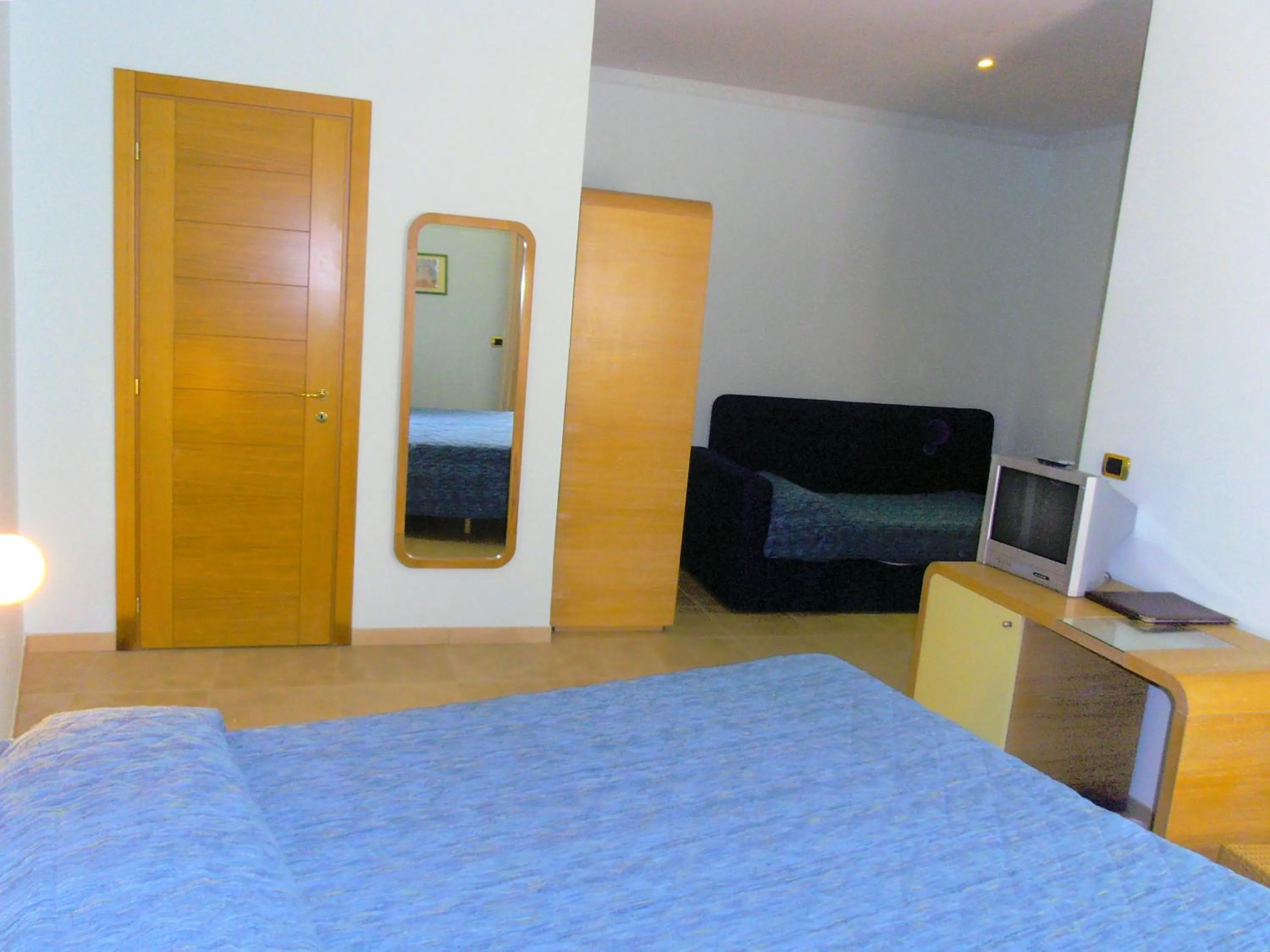 Bed in Hotel Villa Carolina