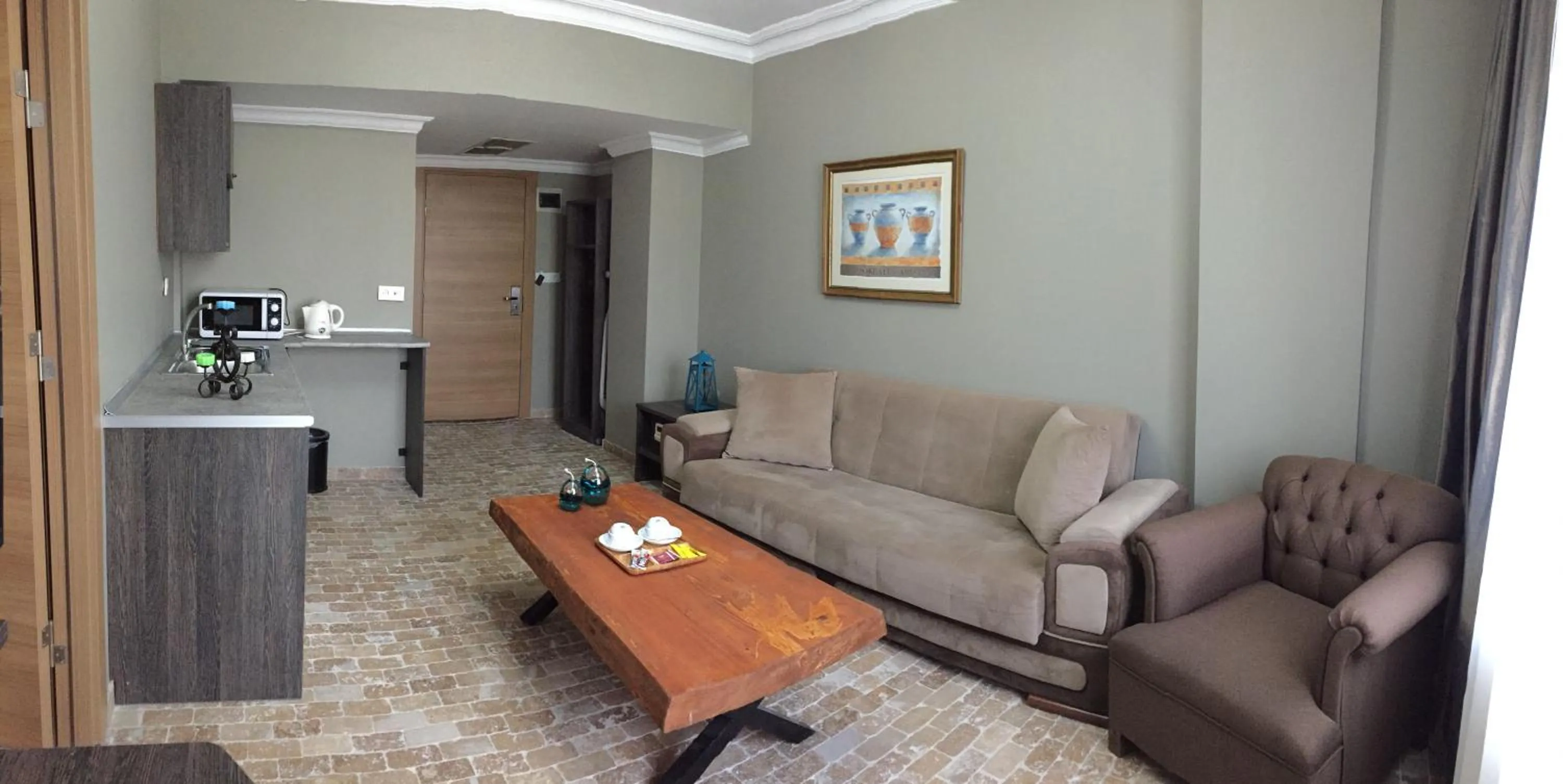 Living room in Grand Park Hotel Corlu City Center Bed and Breakfast