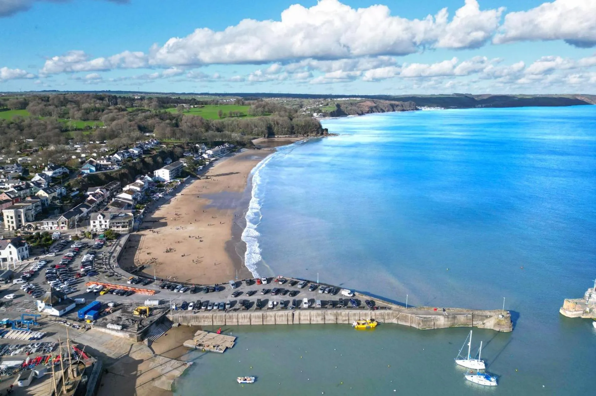 Floor plan in Beach Court - 1 Bedroom Apartment - Saundersfoot
