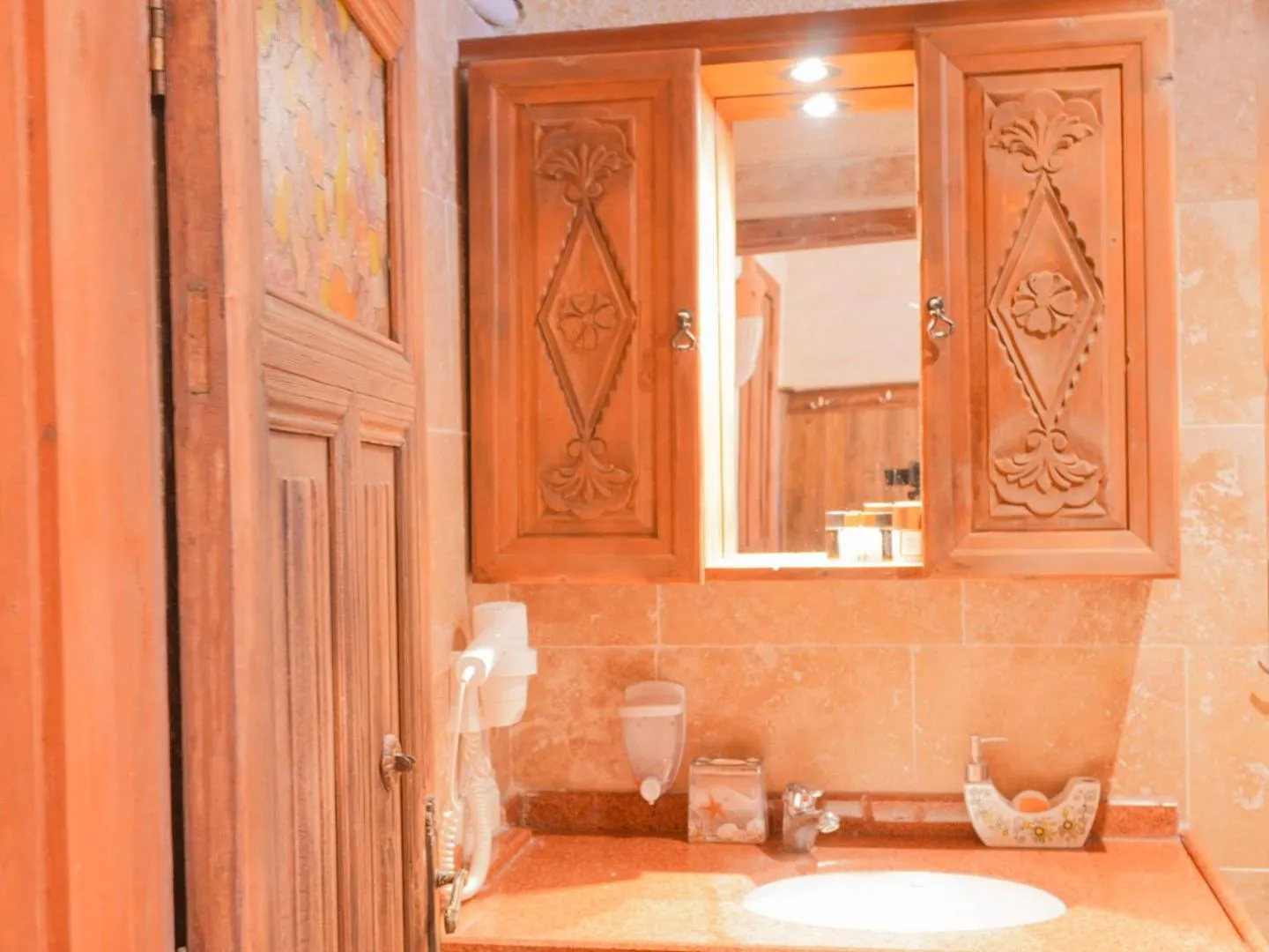 Bathroom in Kismet Cave House